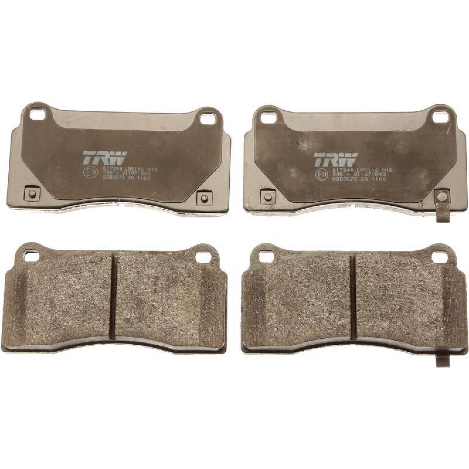 Juego De Balatas Nissan Gt-R, 2009-2017 Tras Orgánica 