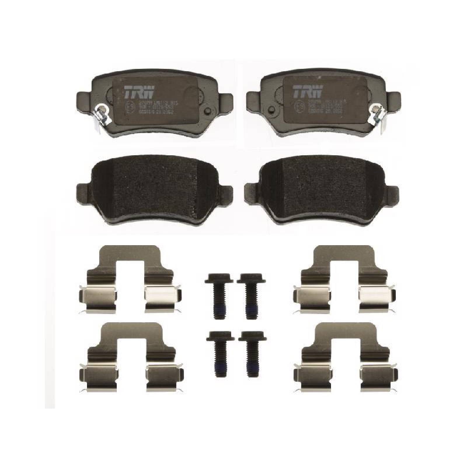 Juego De Balatas Chevrolet Zafira, 2001-2006 Tras Orgánica 