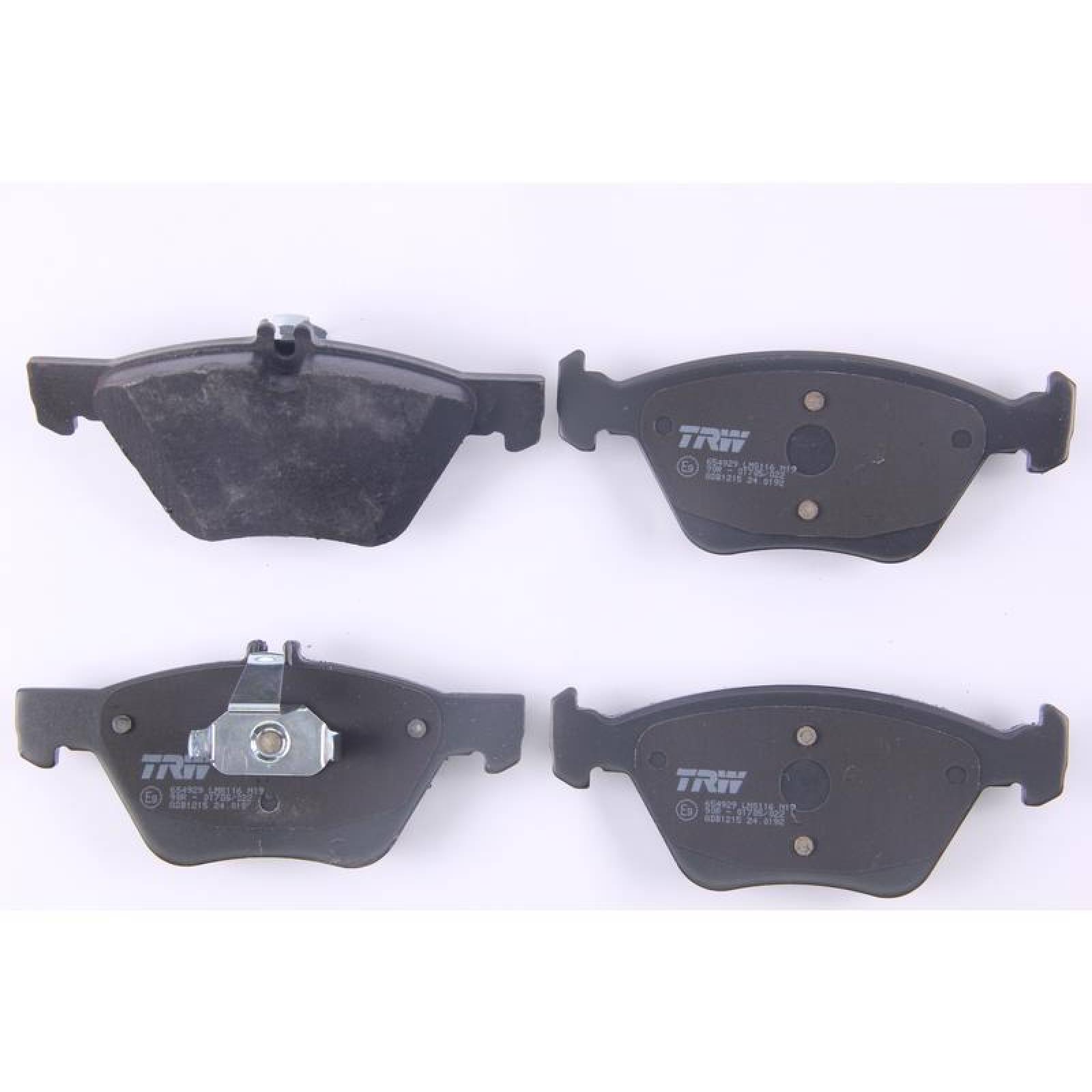 Juego De Balatas Chrysler Crossfire, 2004-2008 Del Orgánica 