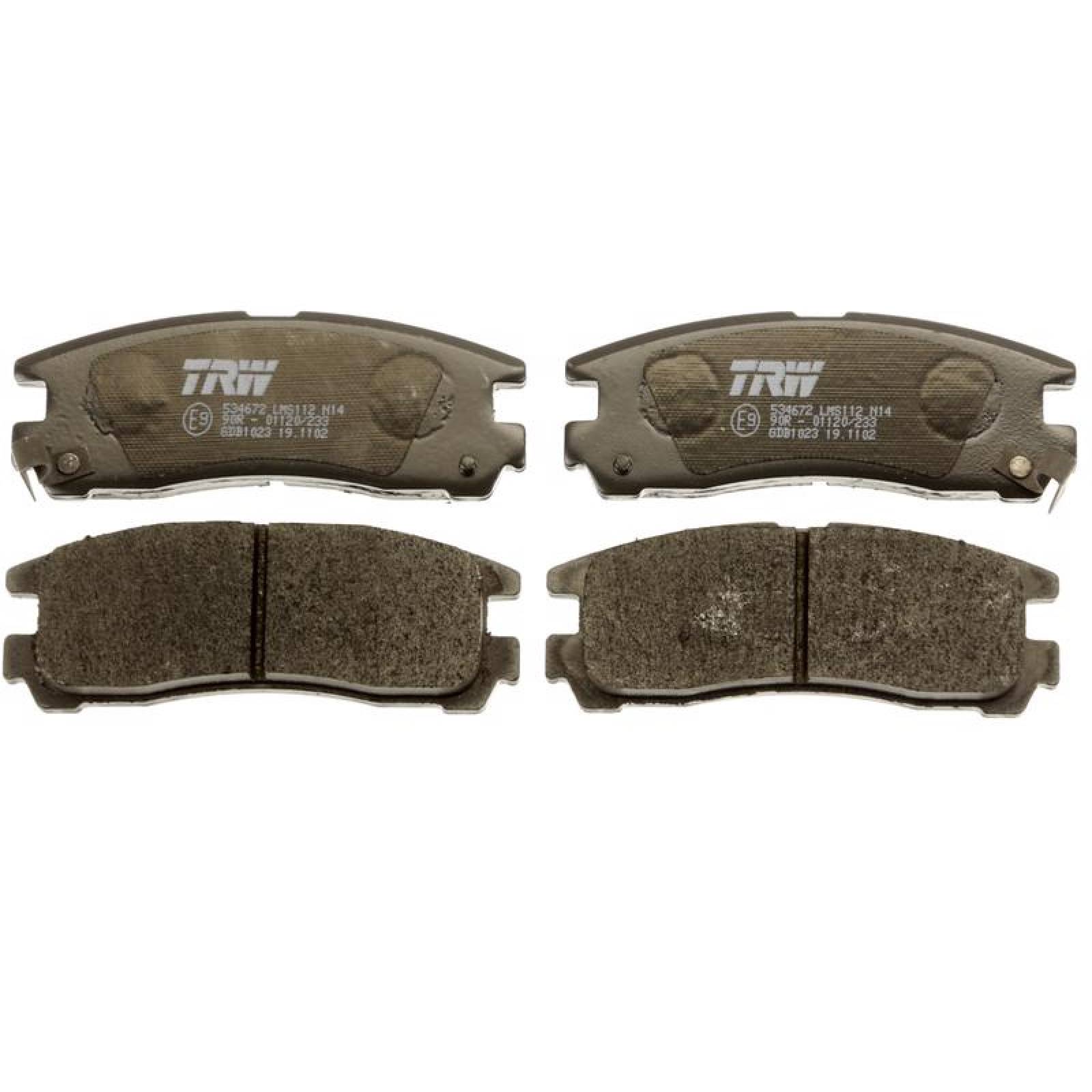 Juego De Balatas Dodge Stealth, 1991-1996 Tras Orgánica 