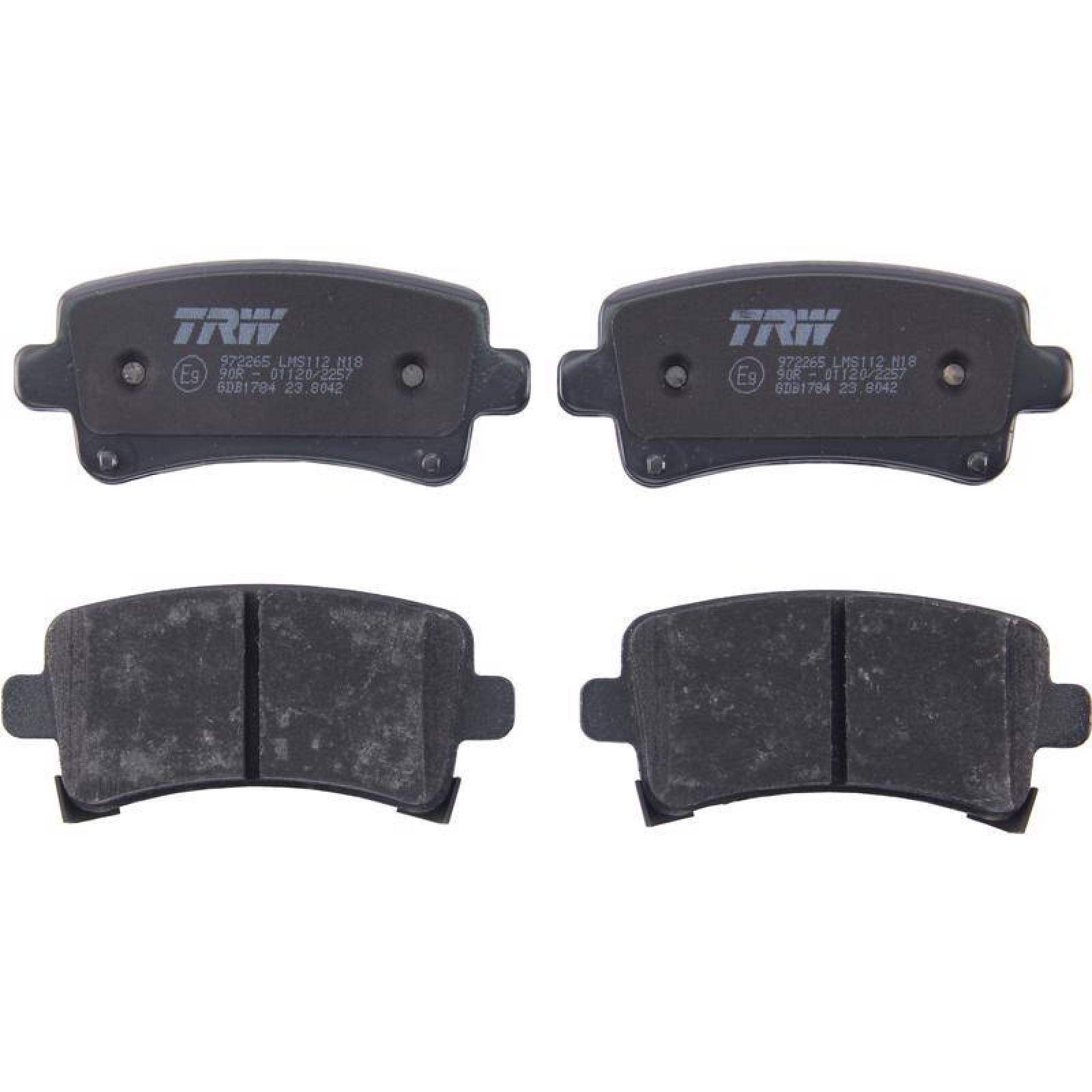 Juego De Balatas Buick Regal, 2012-2015 Tras Orgánica 