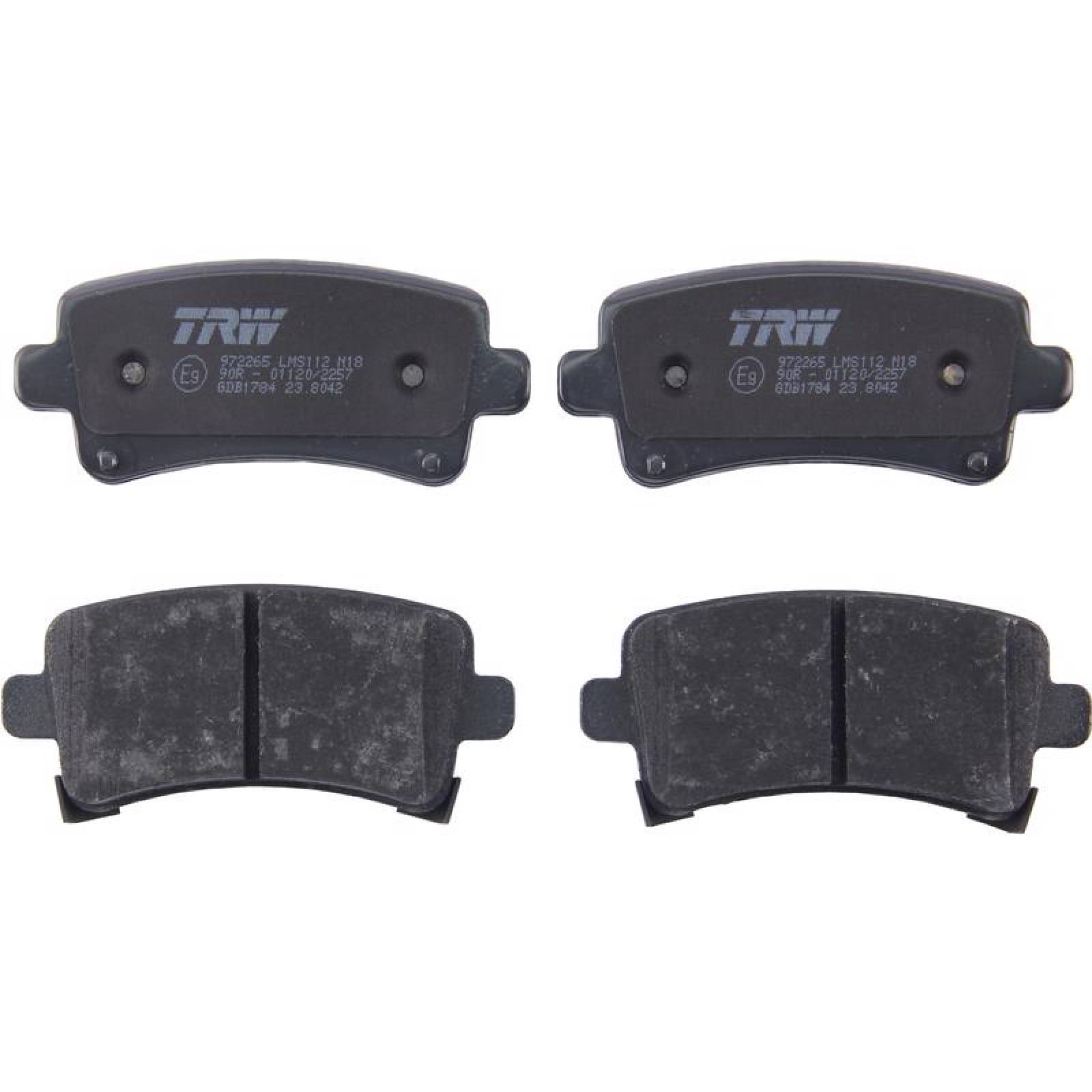 Juego De Balatas Buick Regal, 2012-2015 Tras Orgánica 