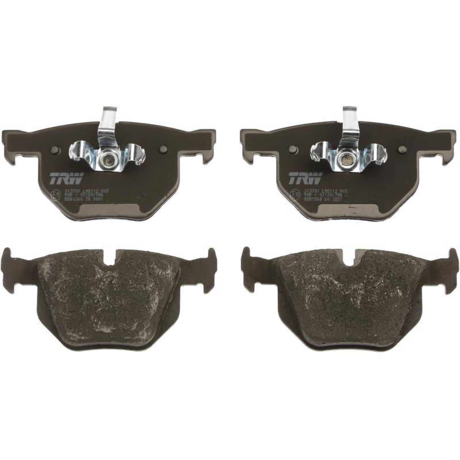 Juego De Balatas Bmw 330xi, 2006 Tras Orgánica 