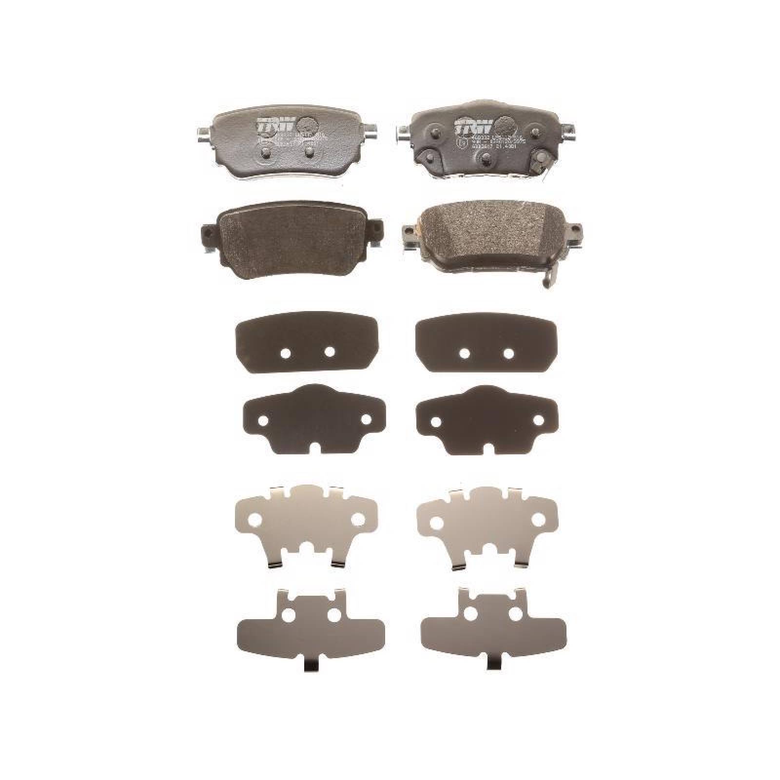 Juego De Balatas Renault Koleos, 2018-2019 Tras Orgánica 