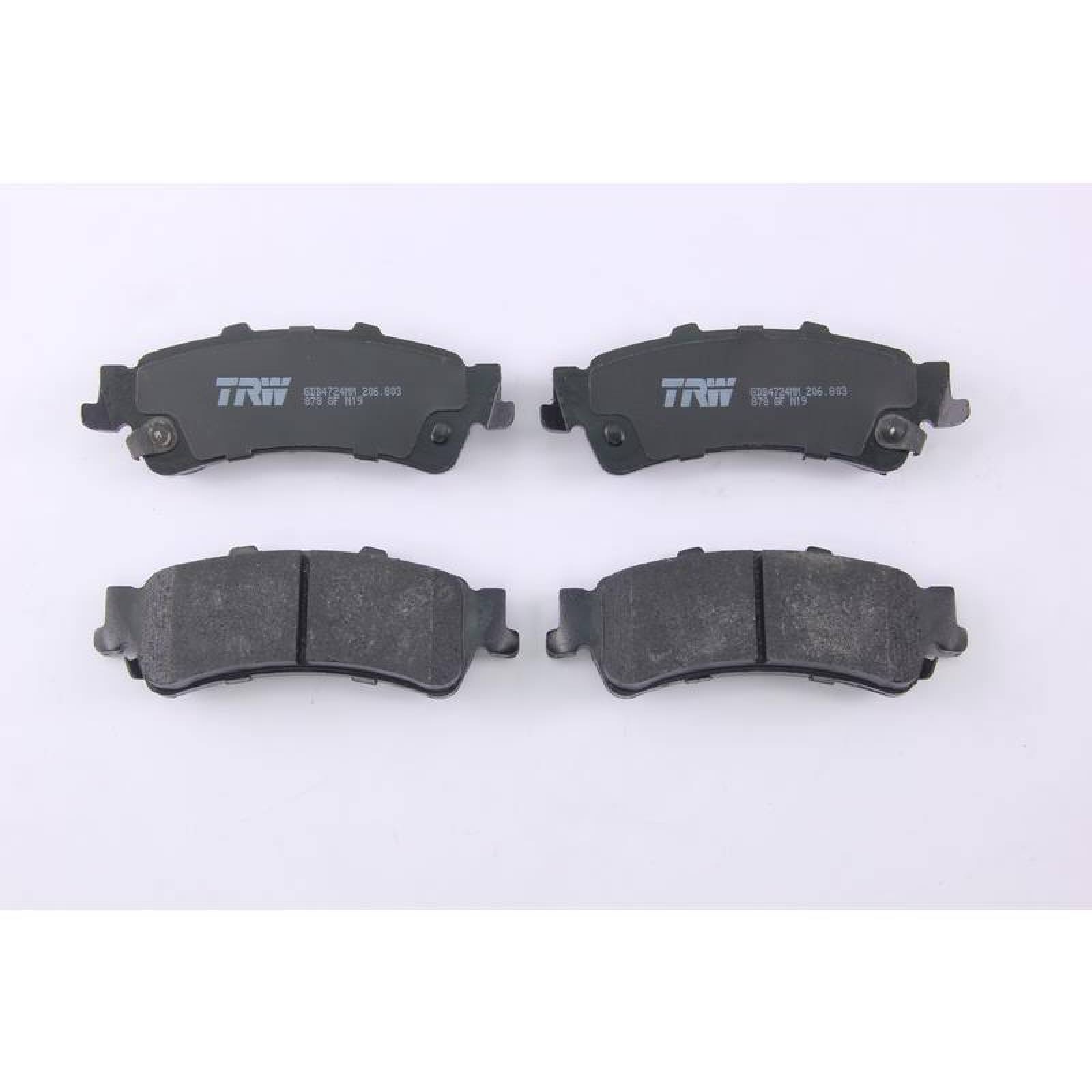 Balatas Cadillac Deville, 2000-2005 Tras Semi Metálica 