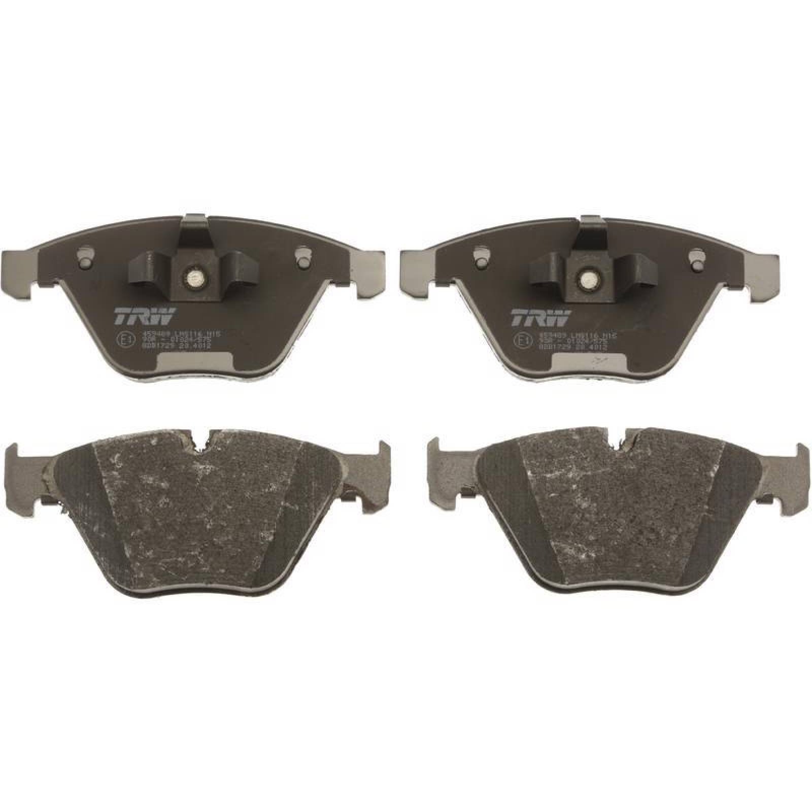 Juego De Balatas Bmw 328i, 2008-2011 Del Orgánica 