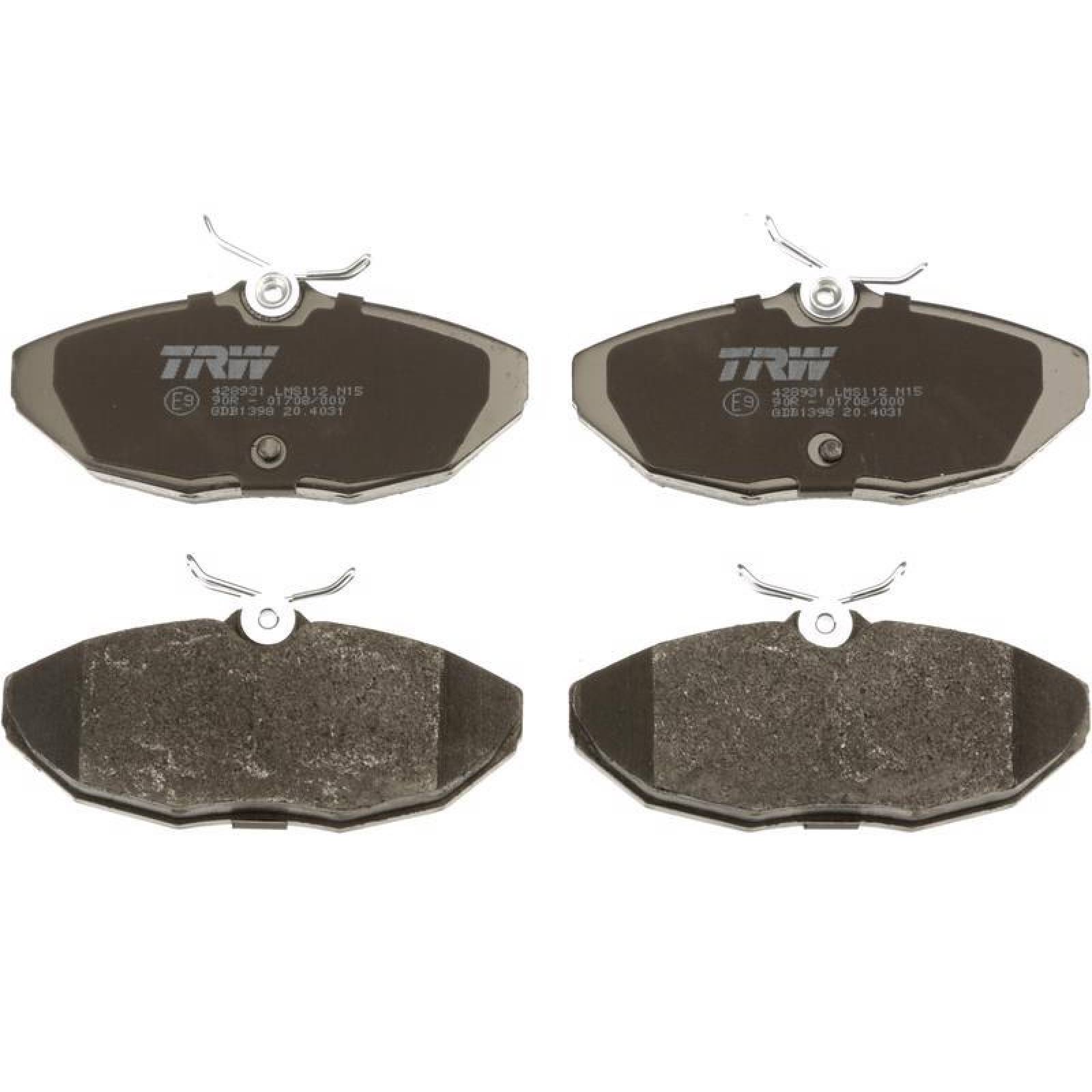 Juego De Balatas Jaguar Xj, 2004 Tras Orgánica 