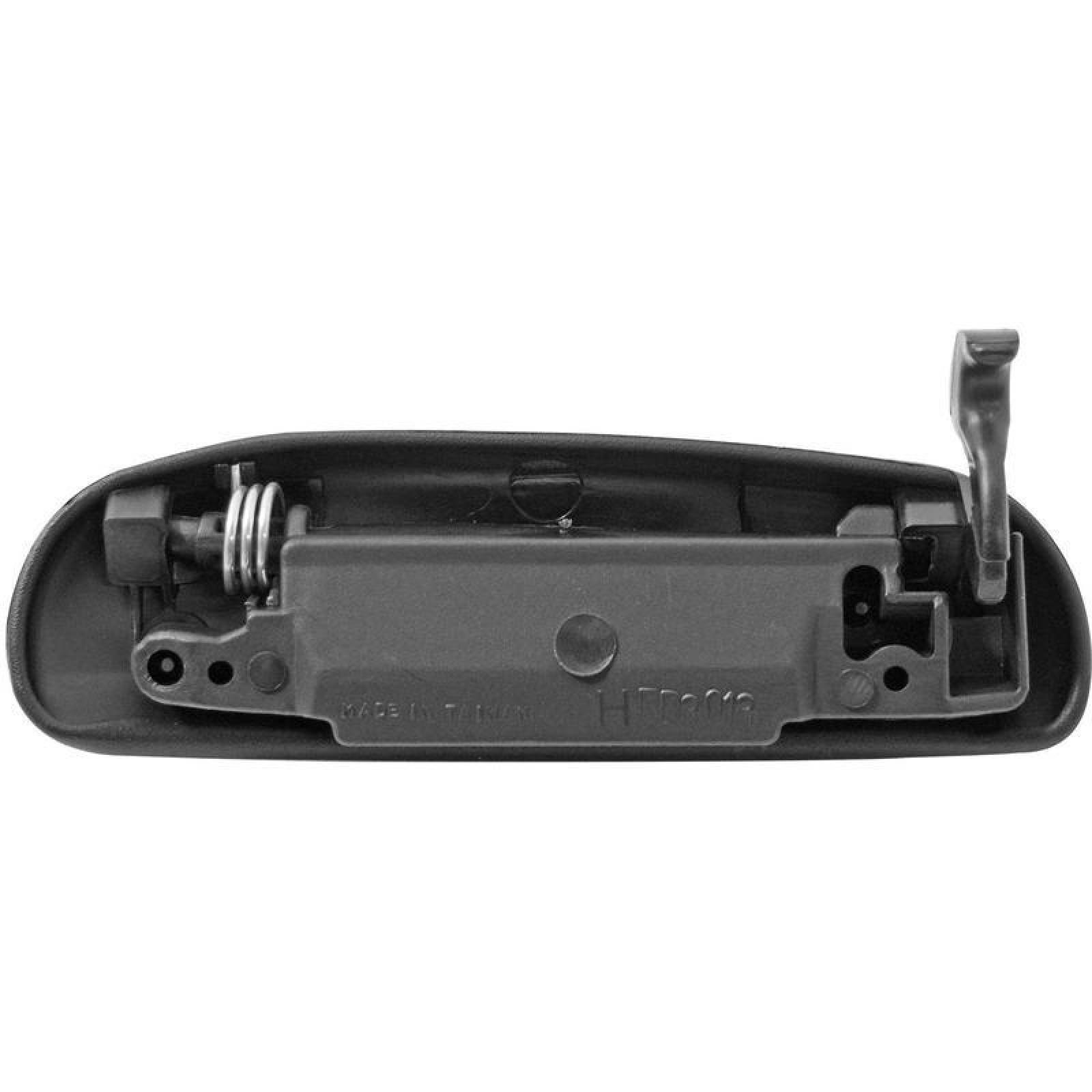 Manija exterior Fiesta 1997 - 2002 Trasera Der - Negra Plástico 