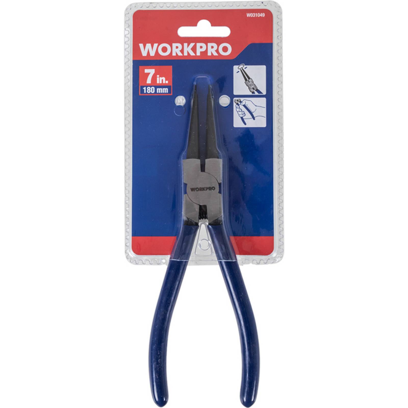 Pinza De Presión Para Seguros Interno Workpro