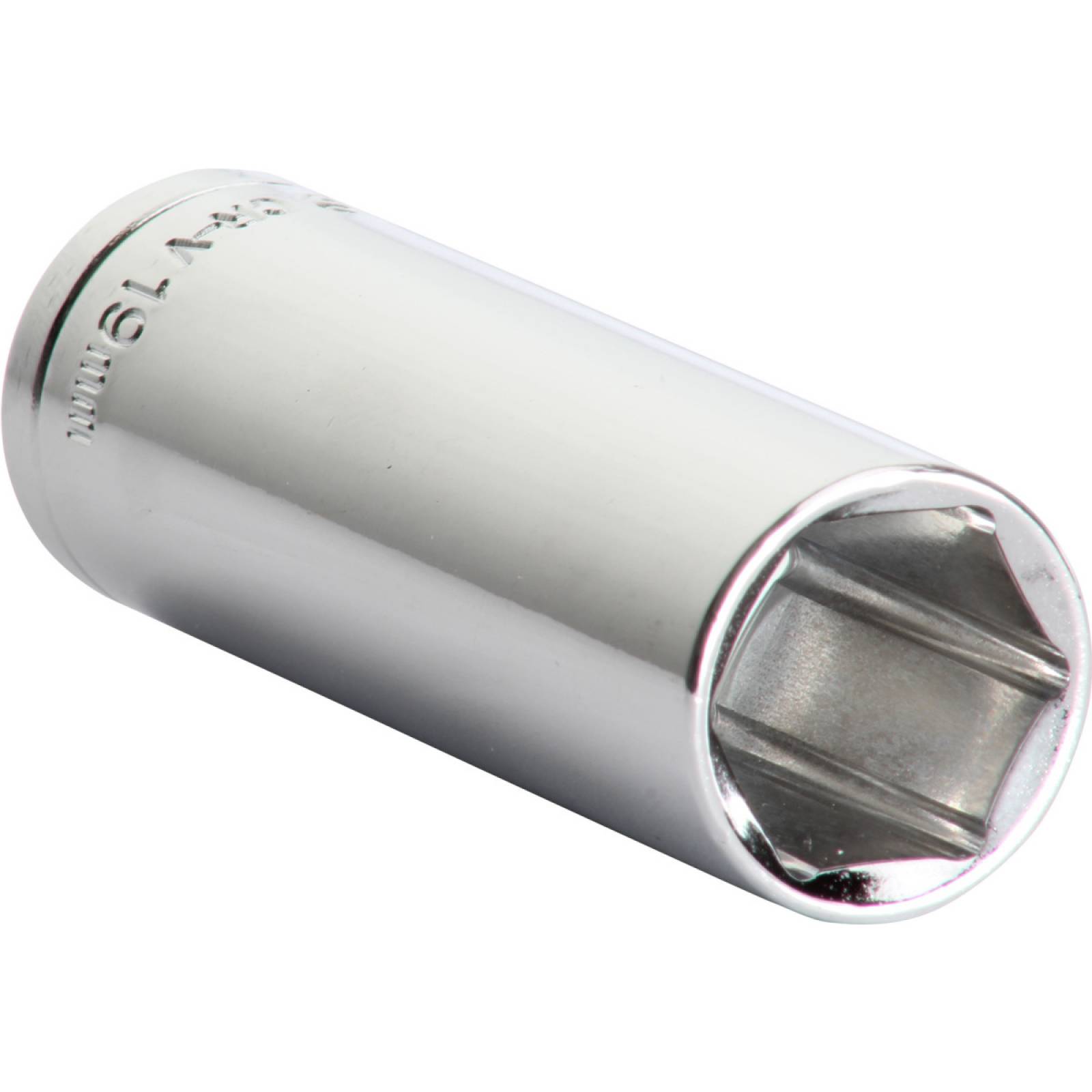 Dado largo 1/2pul. Milimétrico 19 mm 6 puntas