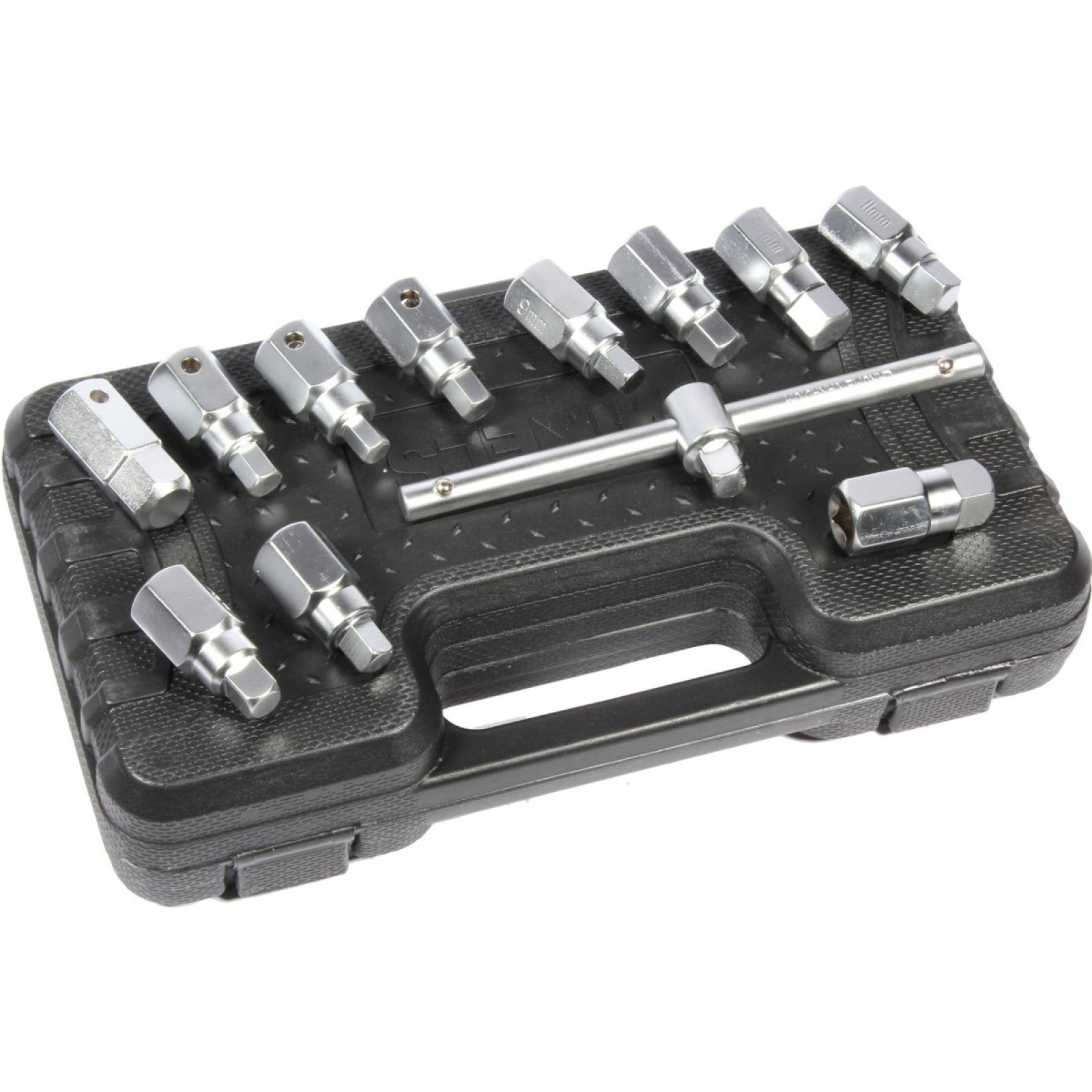 Kit juego de dados y llaves 3/8pul. para tapón de carter