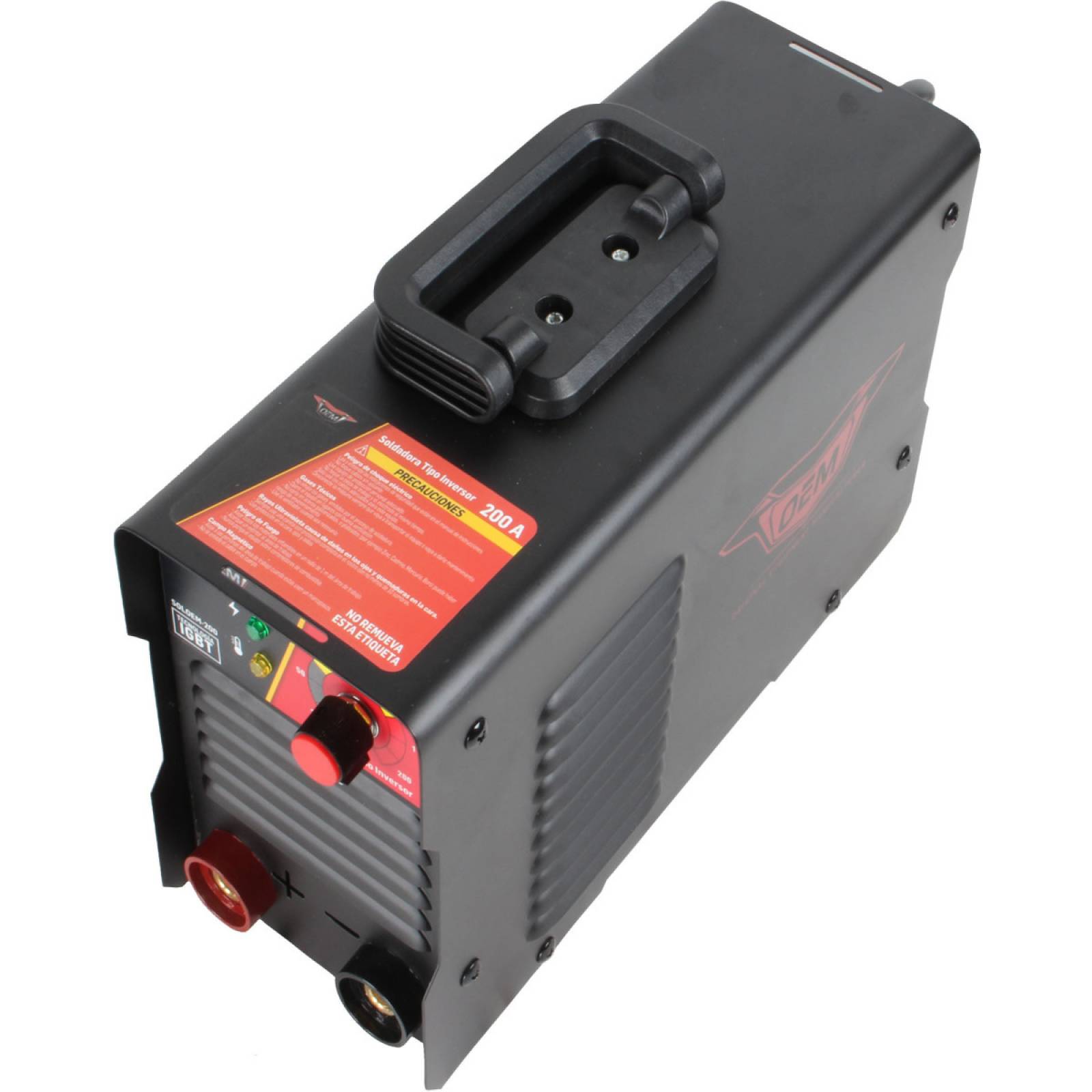 Soldadora tipo inversor 200 Amp.