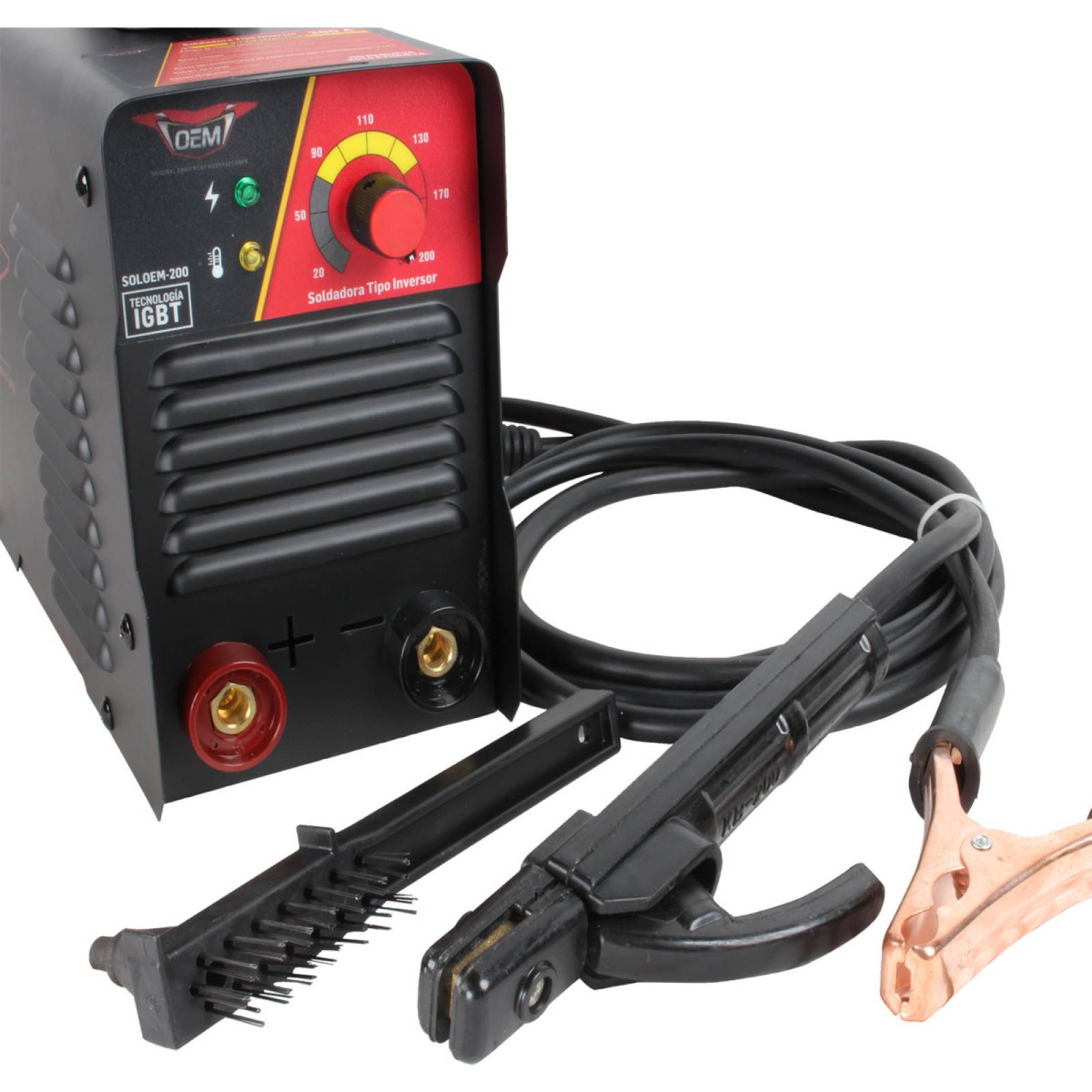 Soldadora tipo inversor 200 Amp.