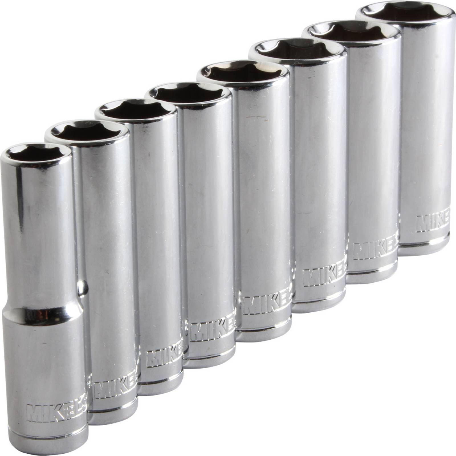 Dado largo 3/8pul. Milimétrico 10 mm 6 Pzs