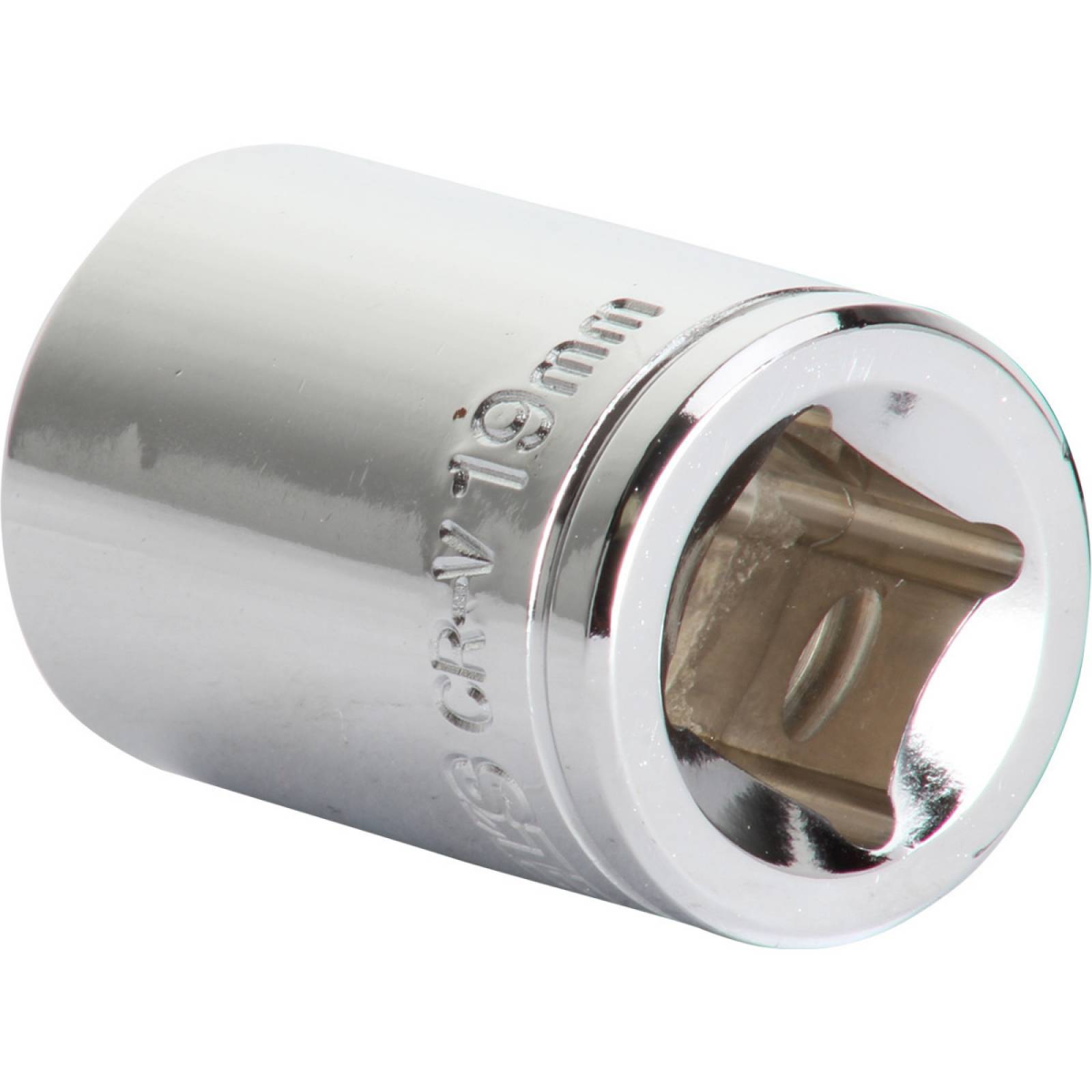 Dado corto 1/2pul. Milimétrico 19 mm