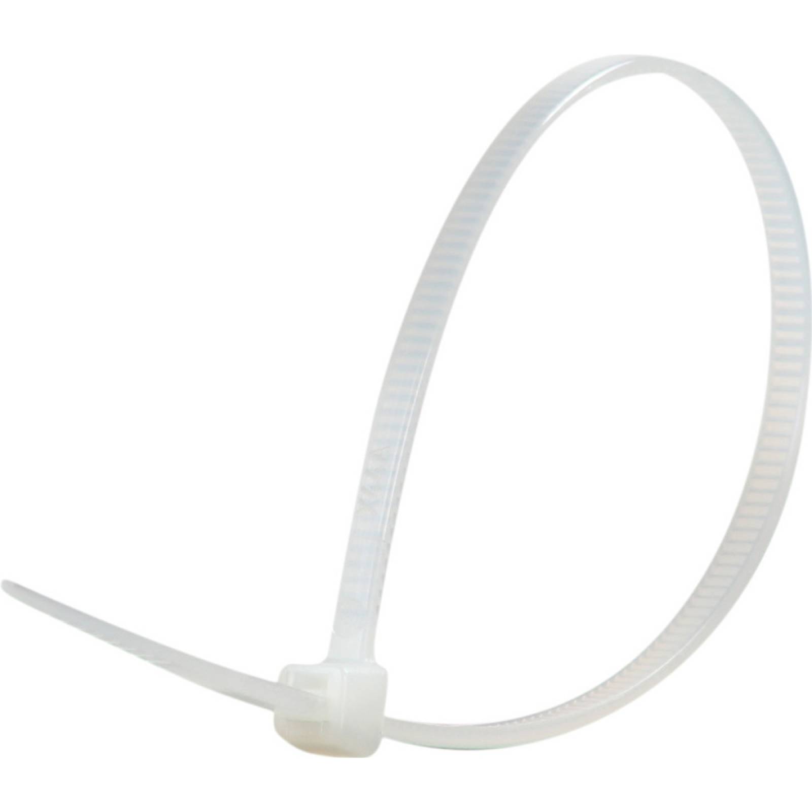 Cinchos de plástico 2.5x190 mm  100 pzas  Blanco