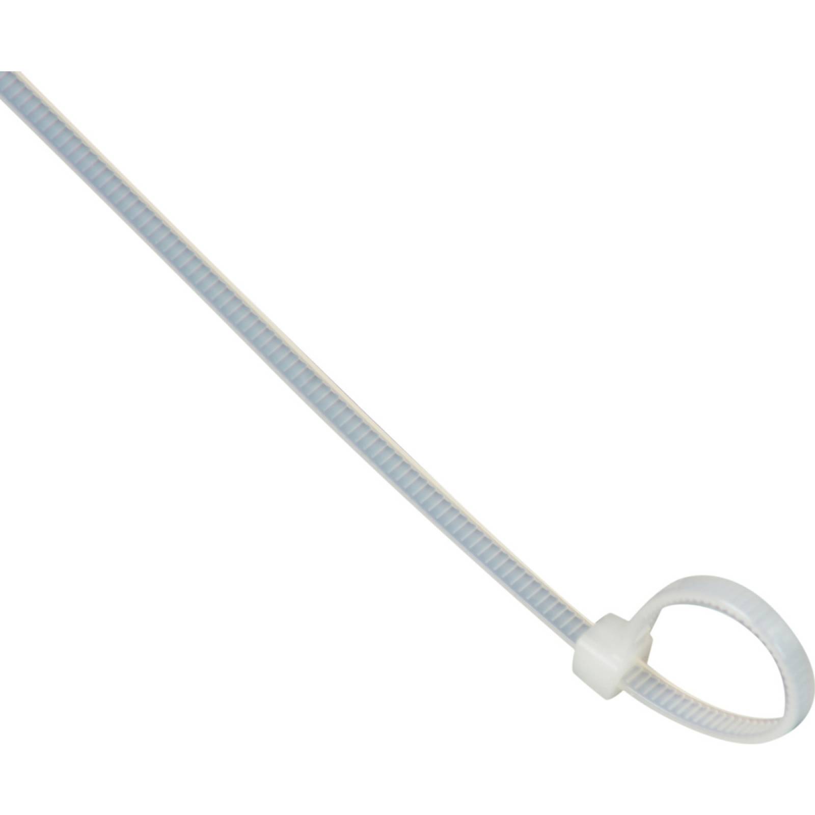 Cinchos de plástico 2.5x190 mm  100 pzas  Blanco