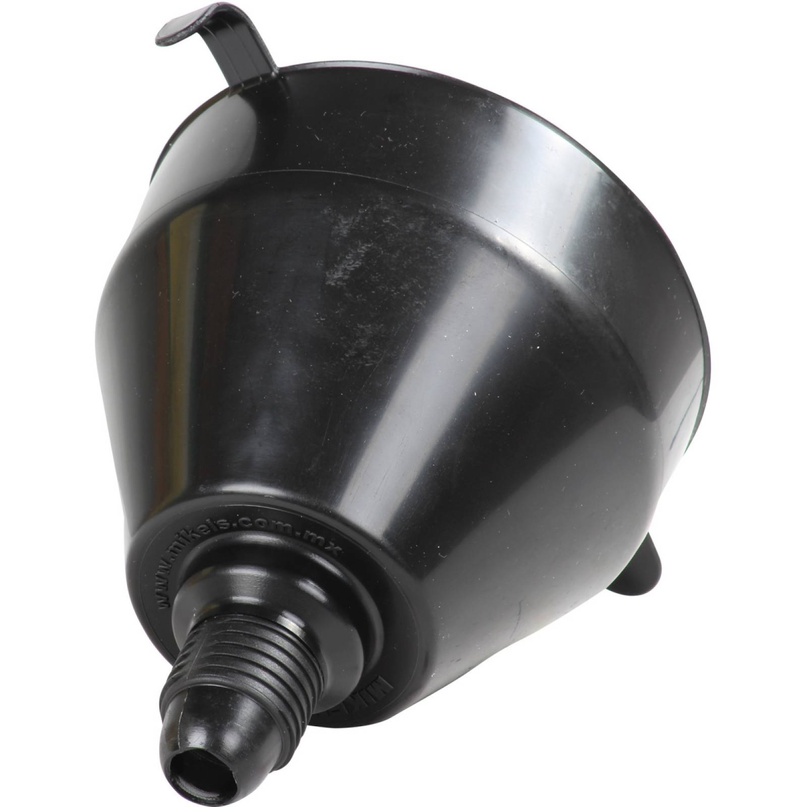 Embudo plástico flexible con extensión