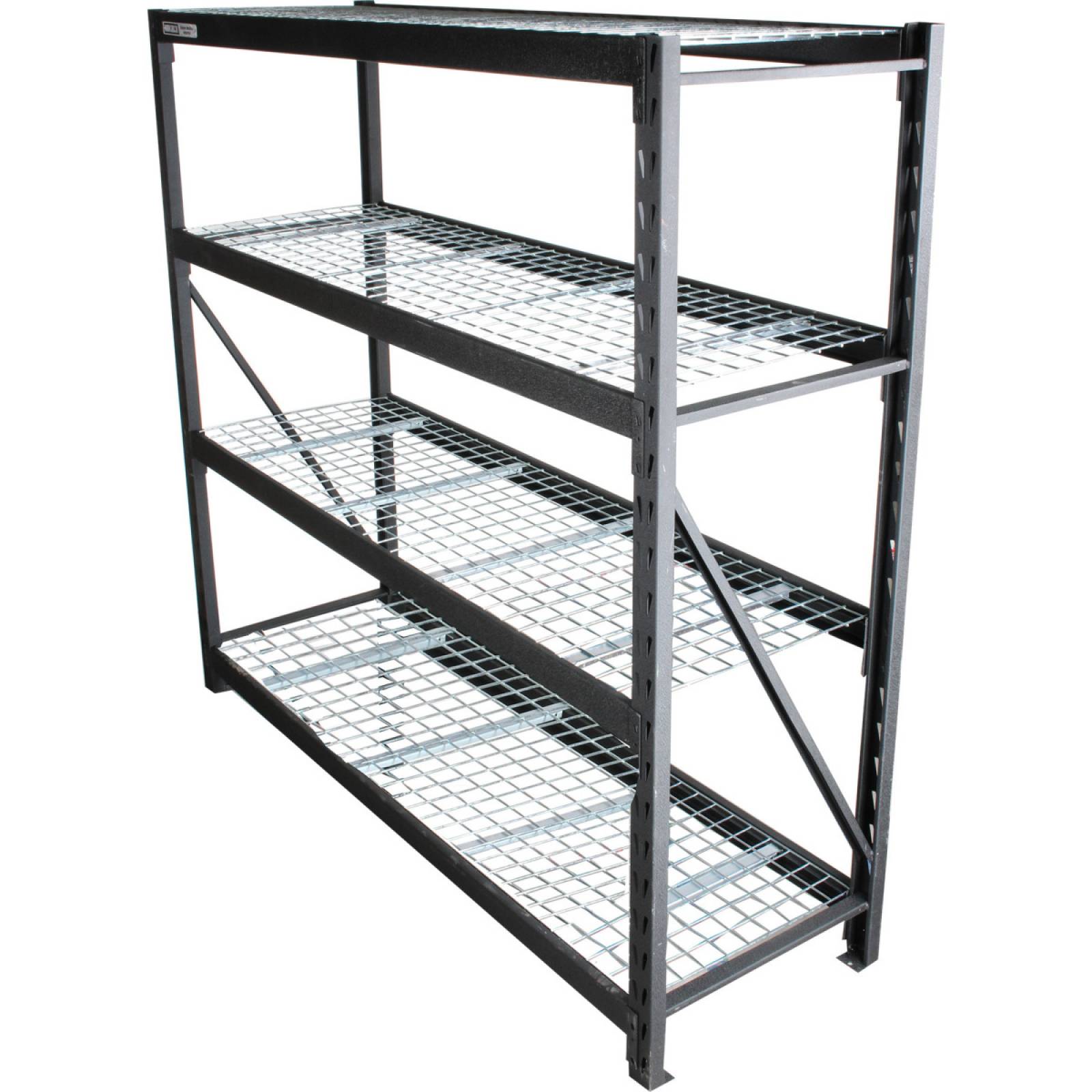 Estante para almacenaje metálico industrial 4 repisas