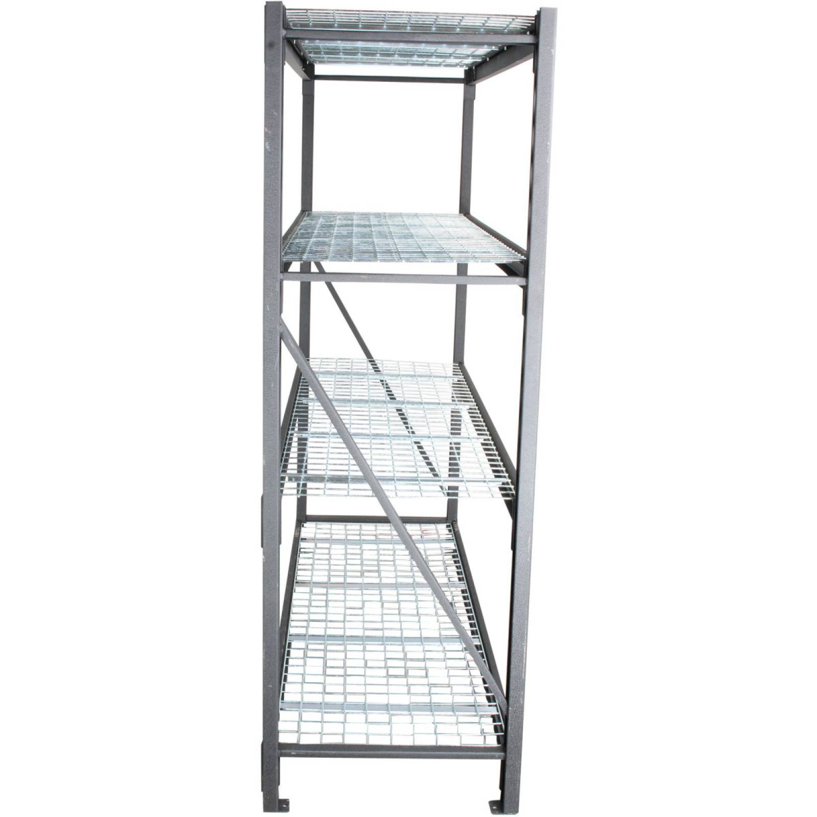 Estante para almacenaje metálico industrial 4 repisas