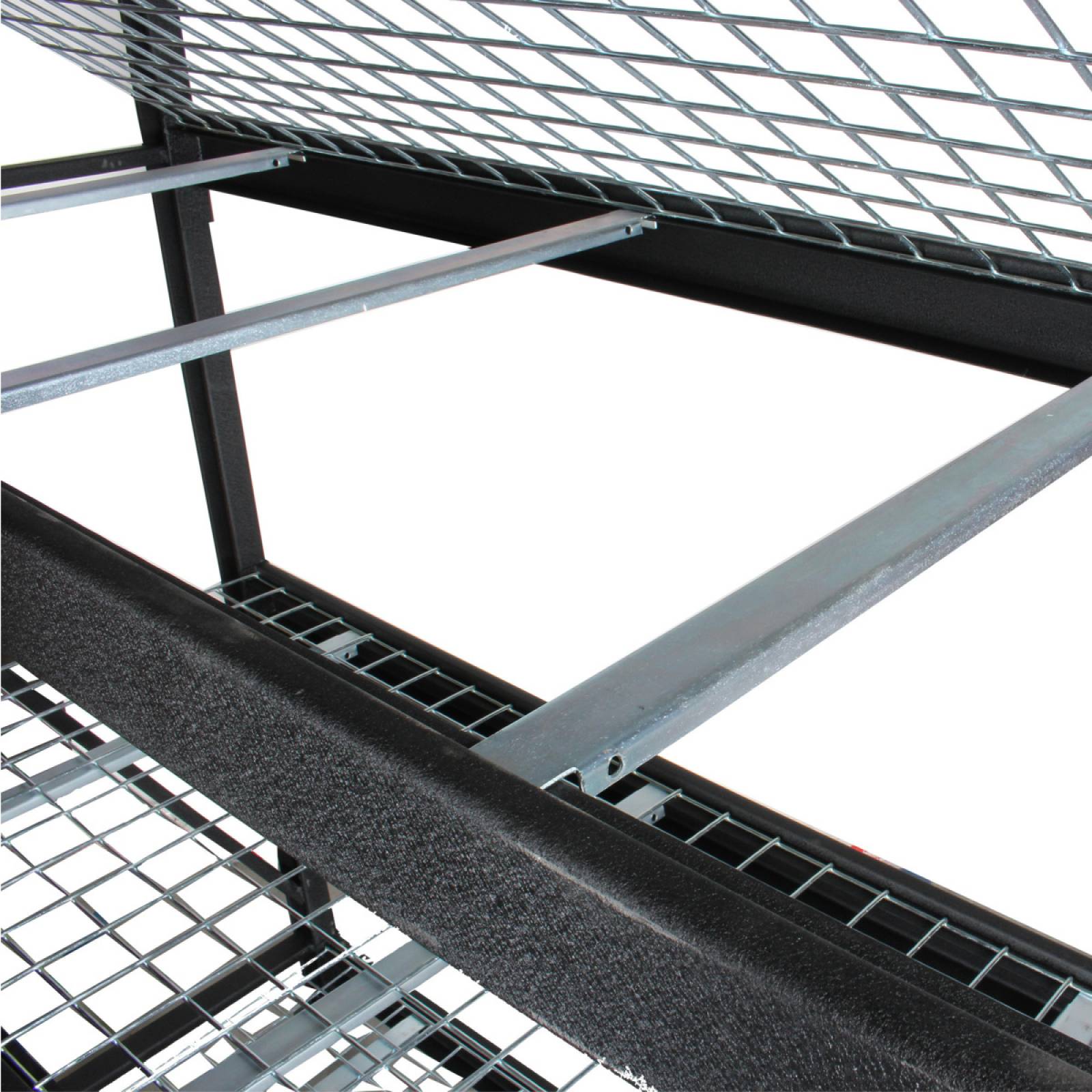 Estante para almacenaje metálico industrial 4 repisas