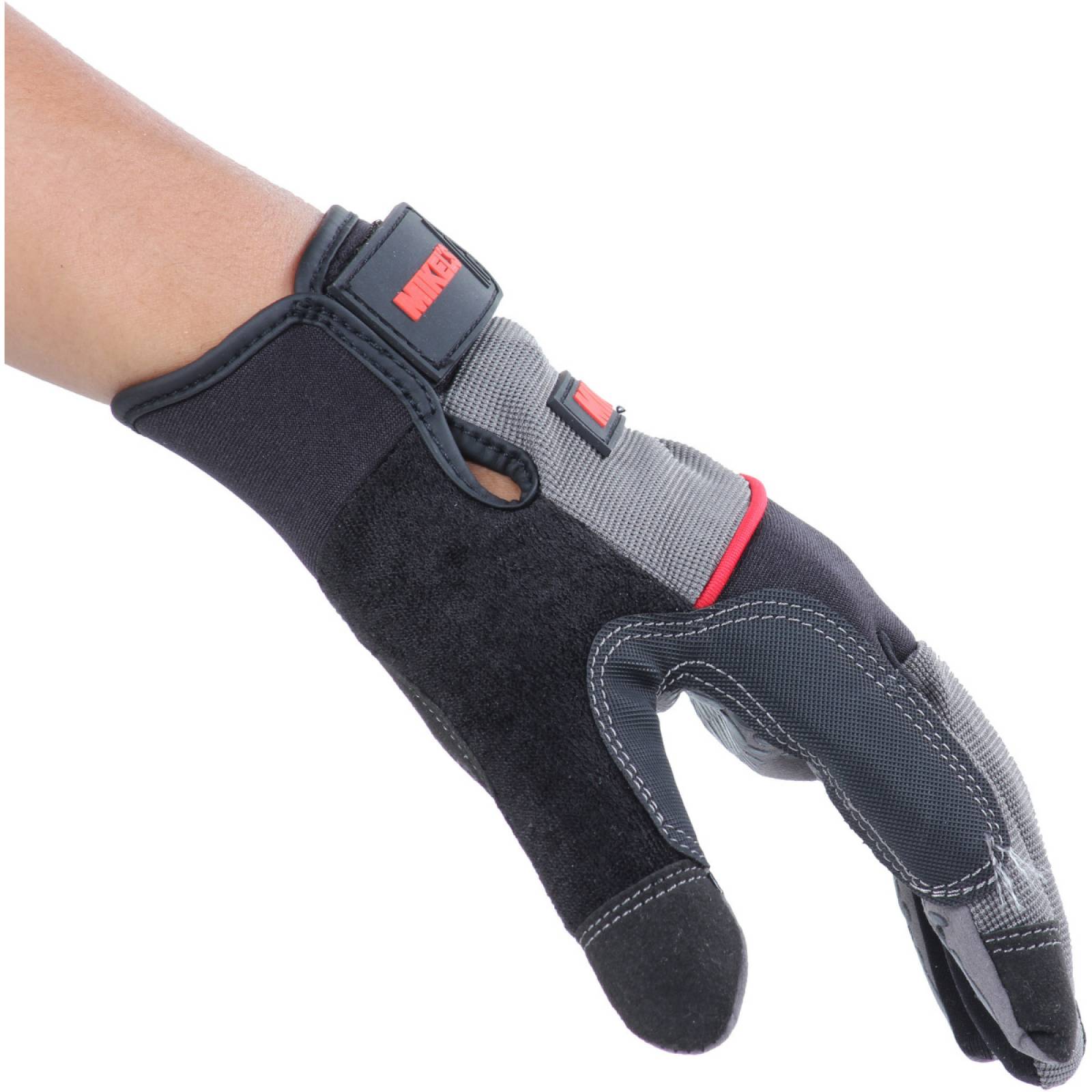 Guantes para trabajo para mecánico máximo agarre Mediano