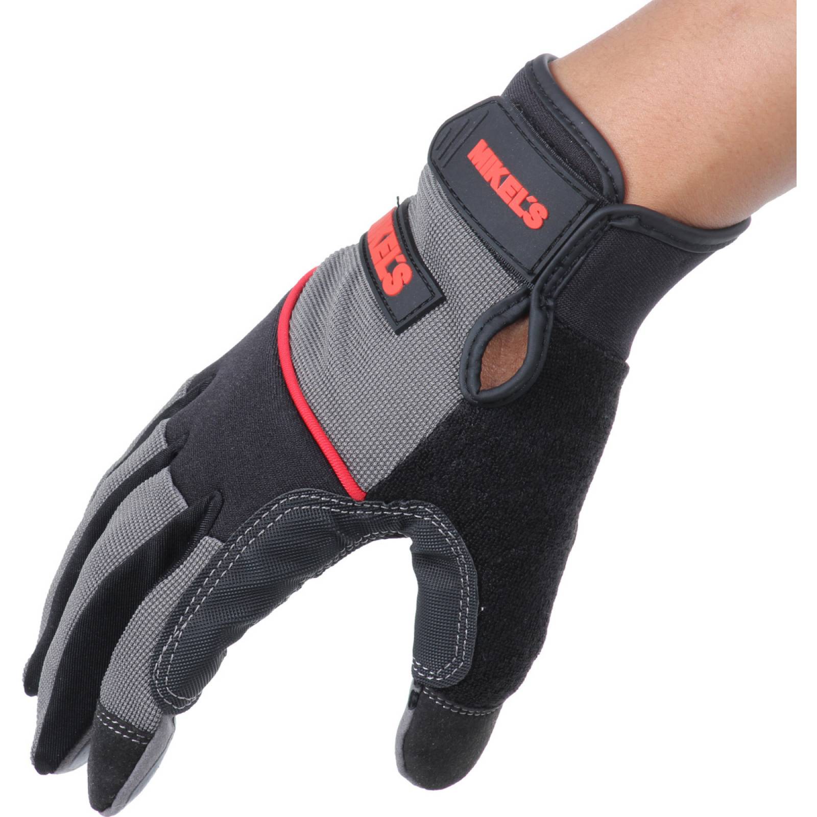 Guantes para trabajo para mecánico máximo agarre Mediano