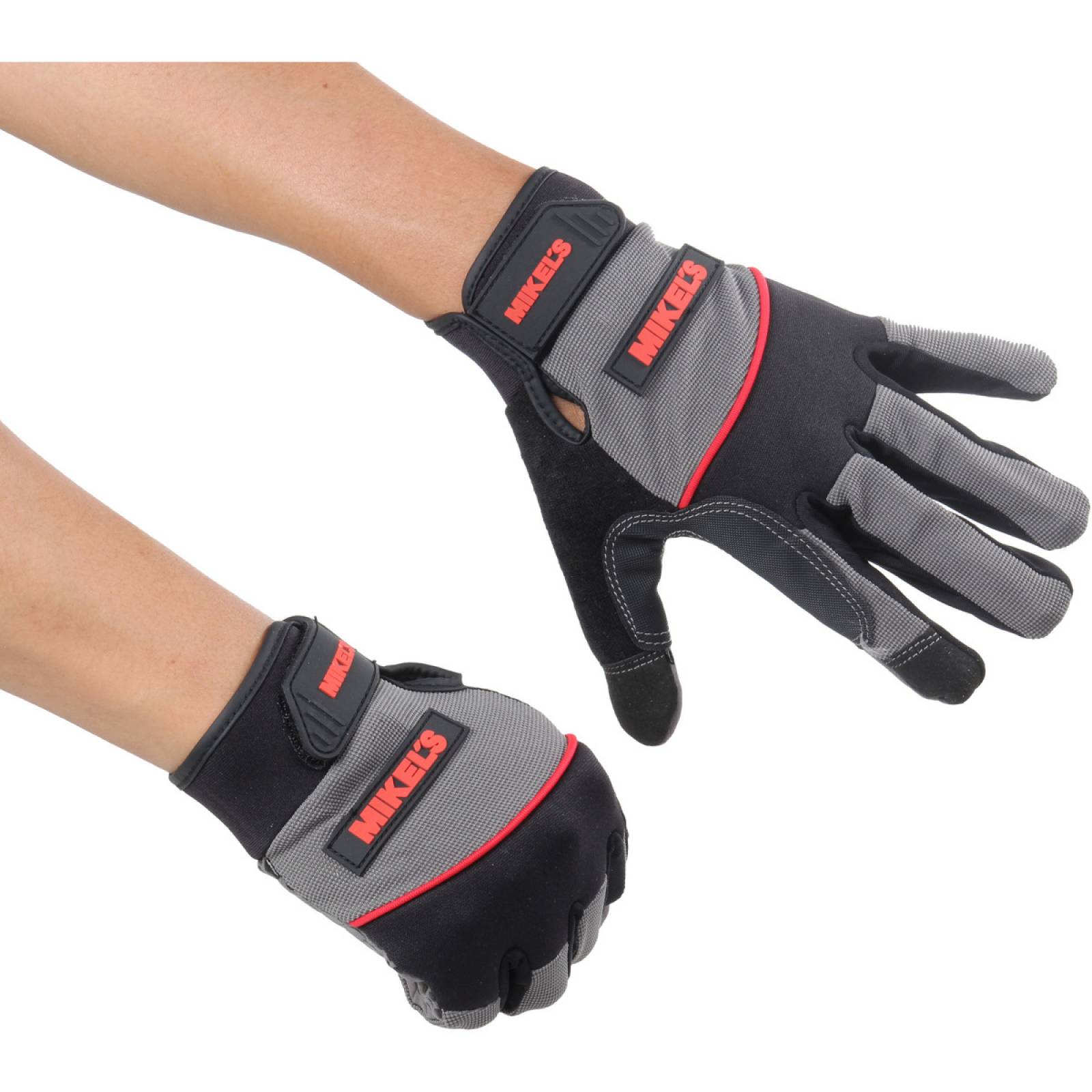 Guantes para trabajo para mecánico máximo agarre Mediano