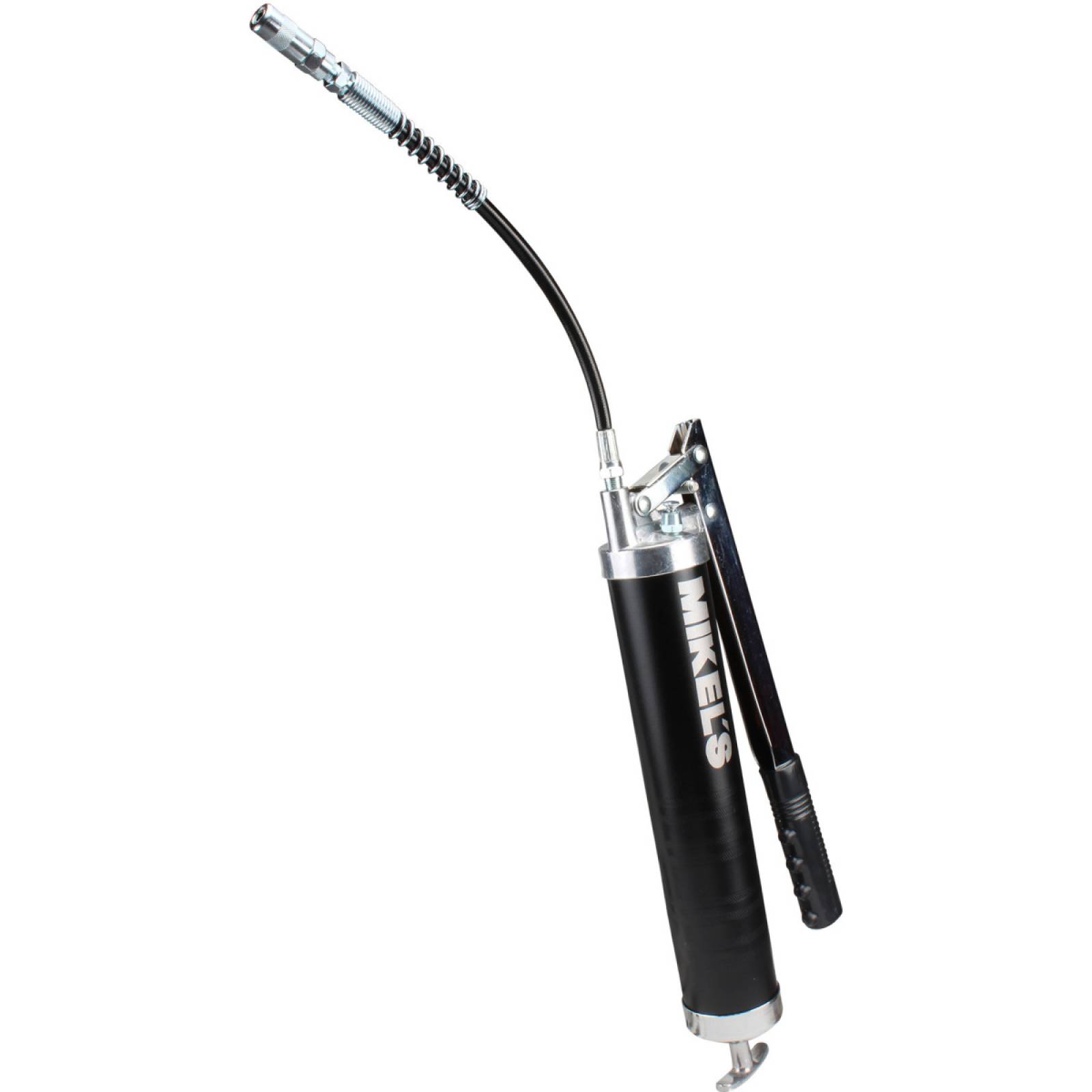 Inyector de grasa doble pistón