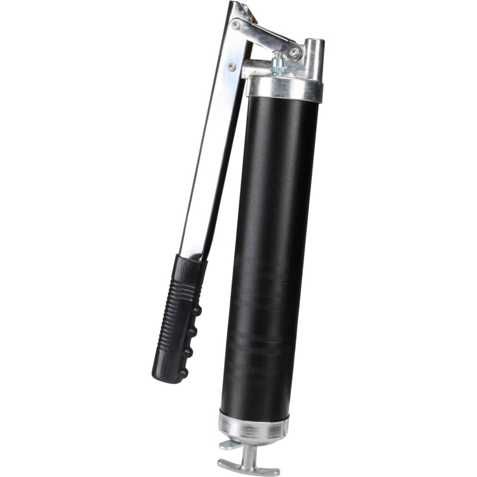 Inyector de grasa doble pistón