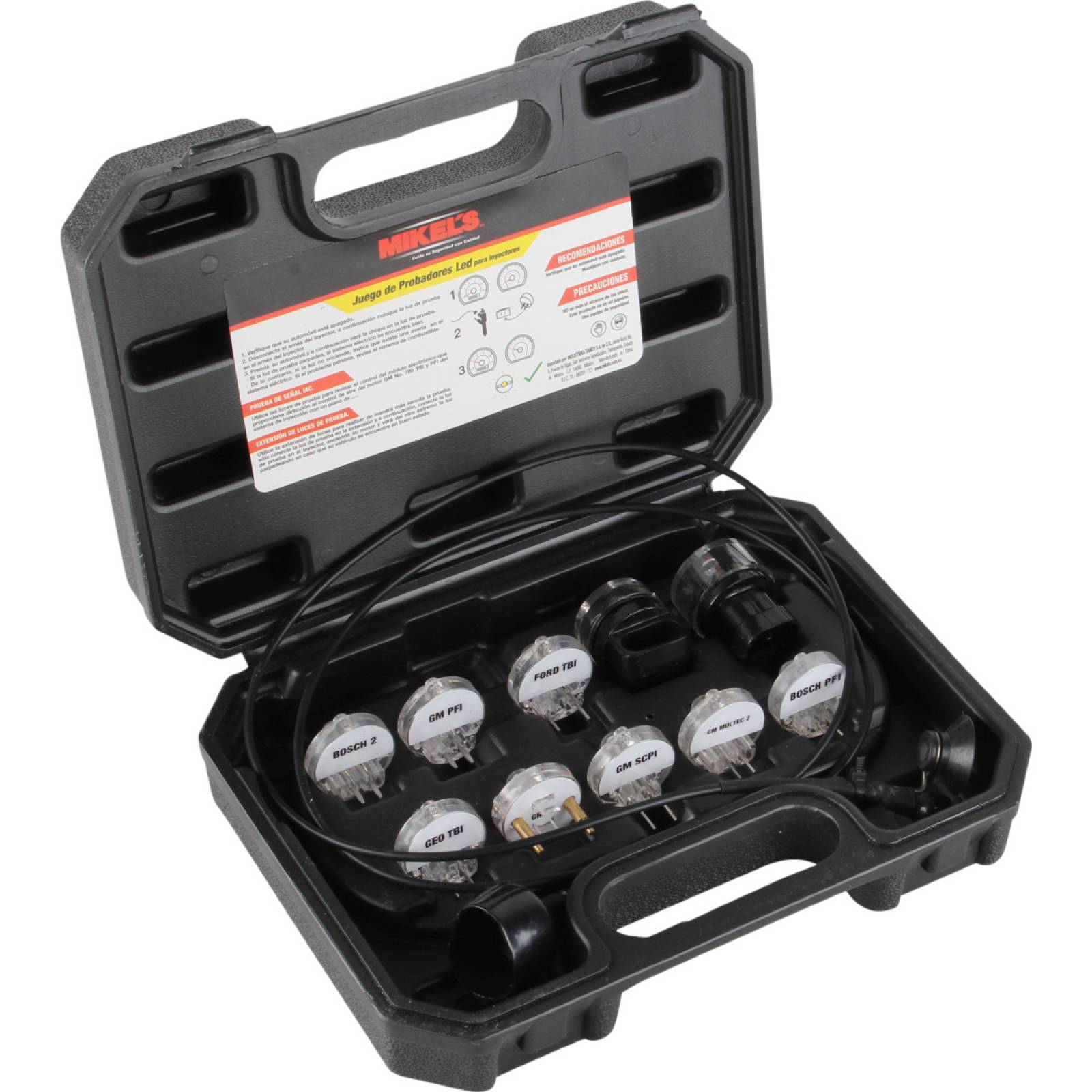 Kit juego de probadores led para inyectores