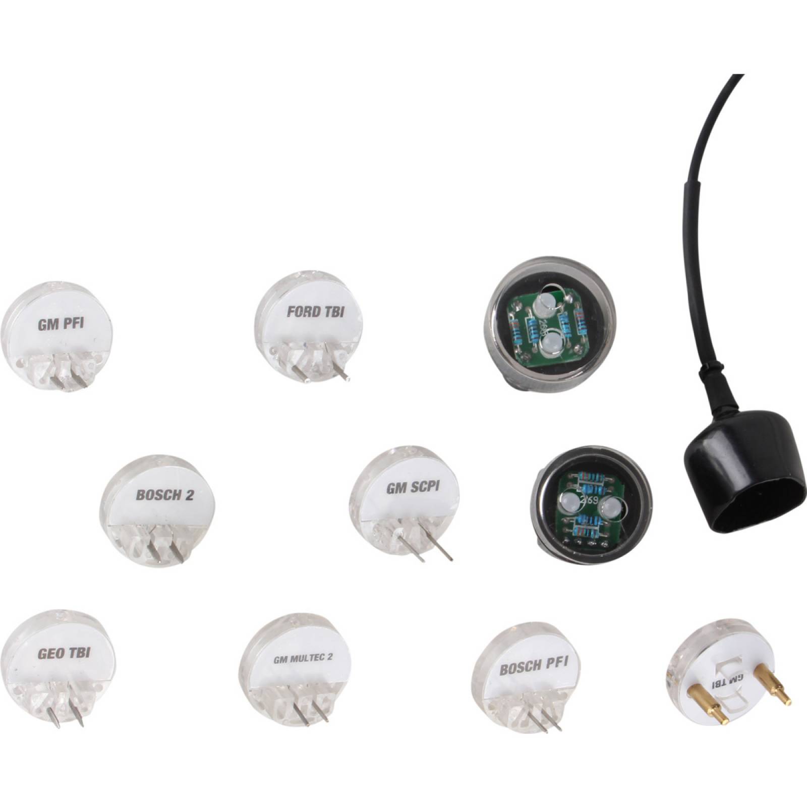 Kit juego de probadores led para inyectores