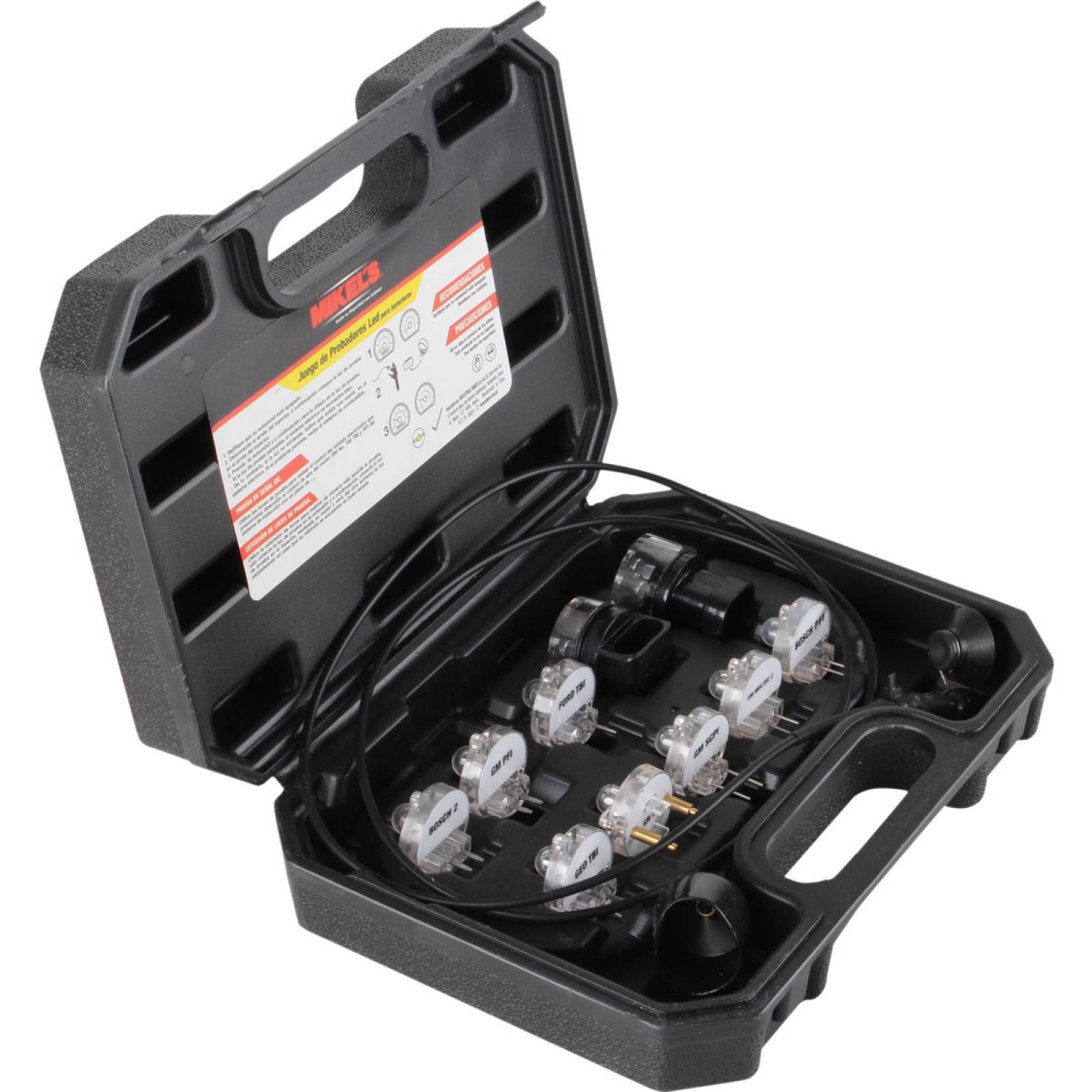 Kit juego de probadores led para inyectores