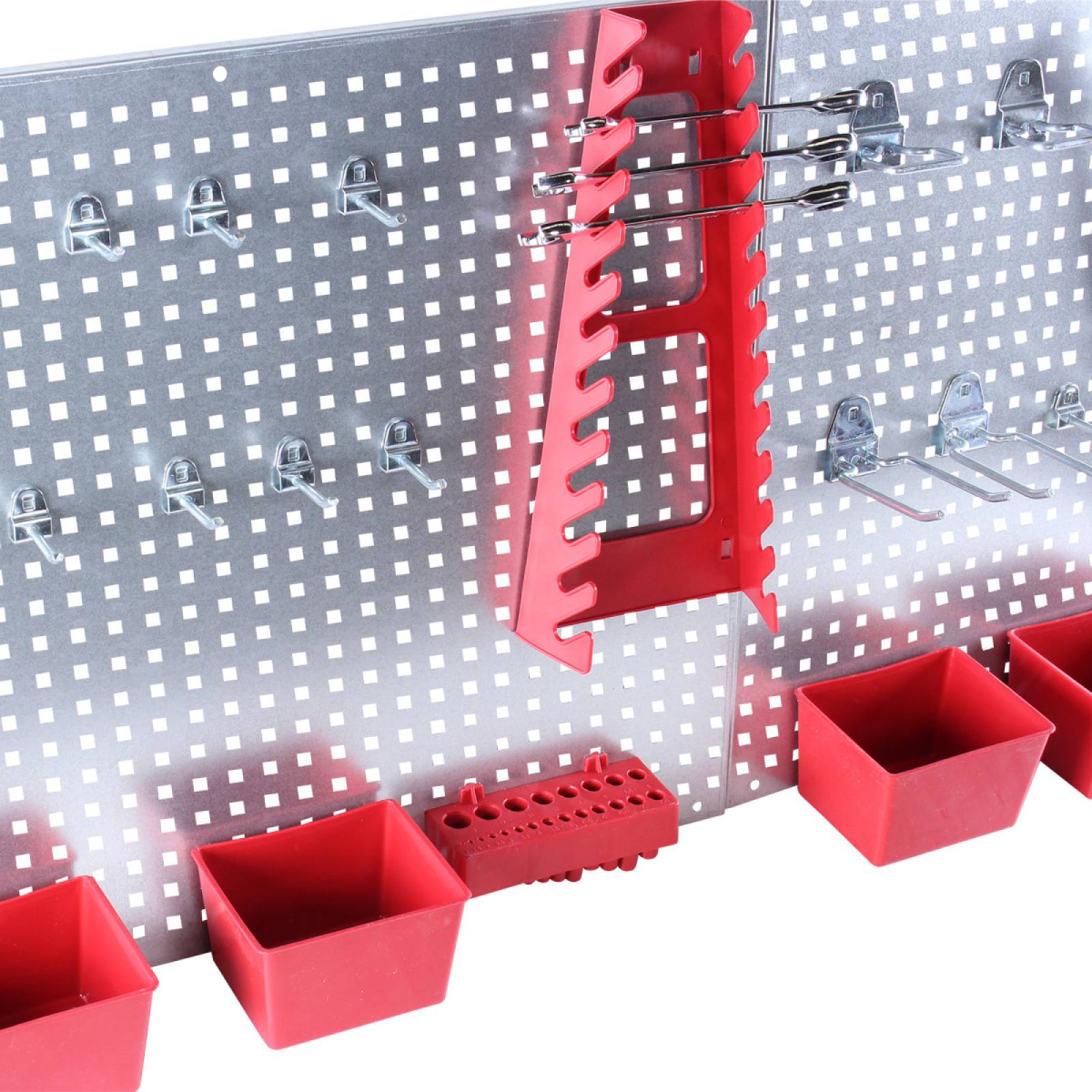 Panel con soporte para herramientas