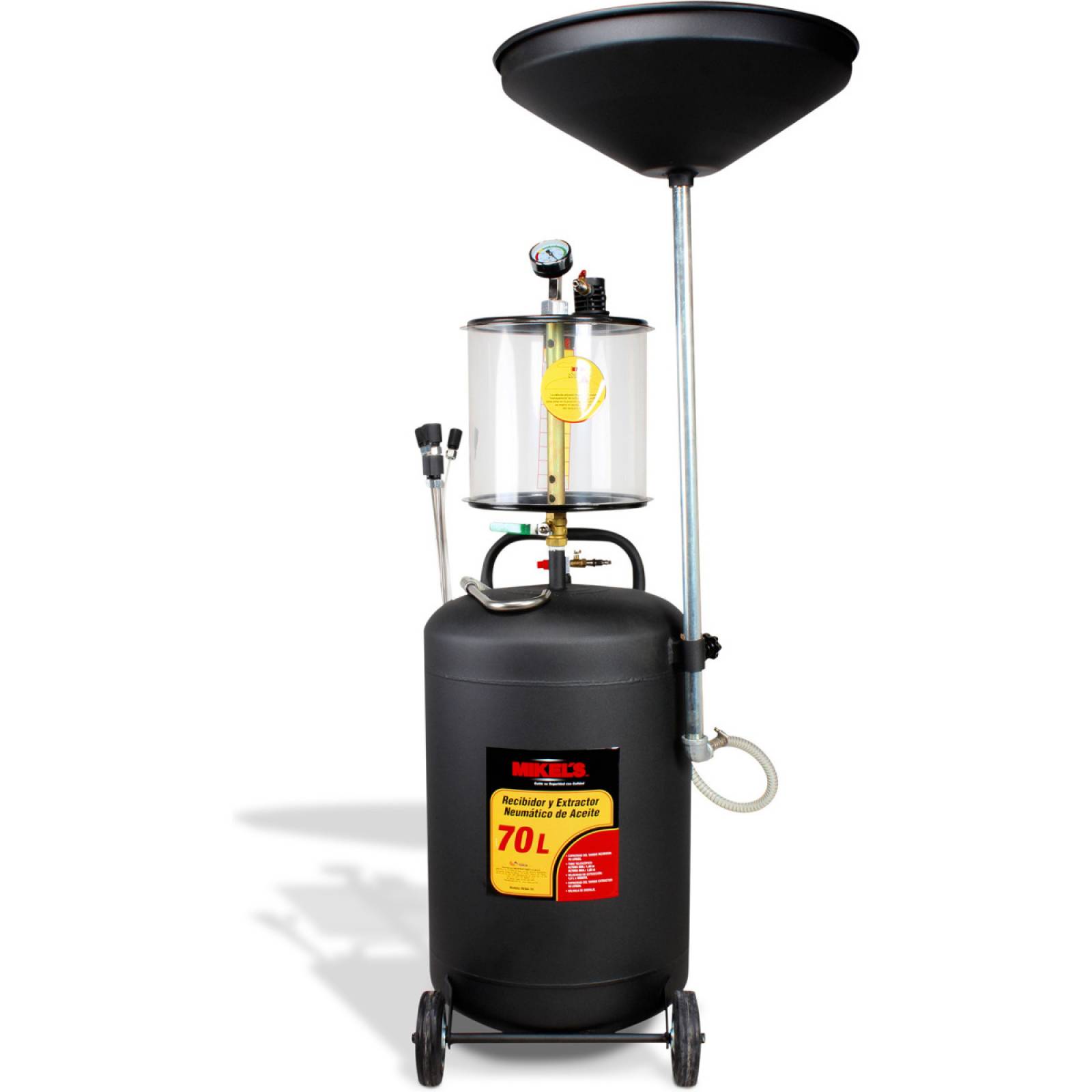 Recibidor Extractor de aceite neumático