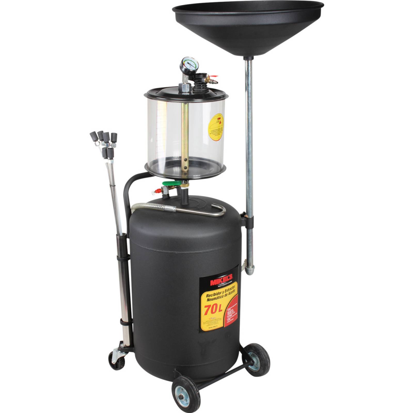 Recibidor Extractor de aceite neumático