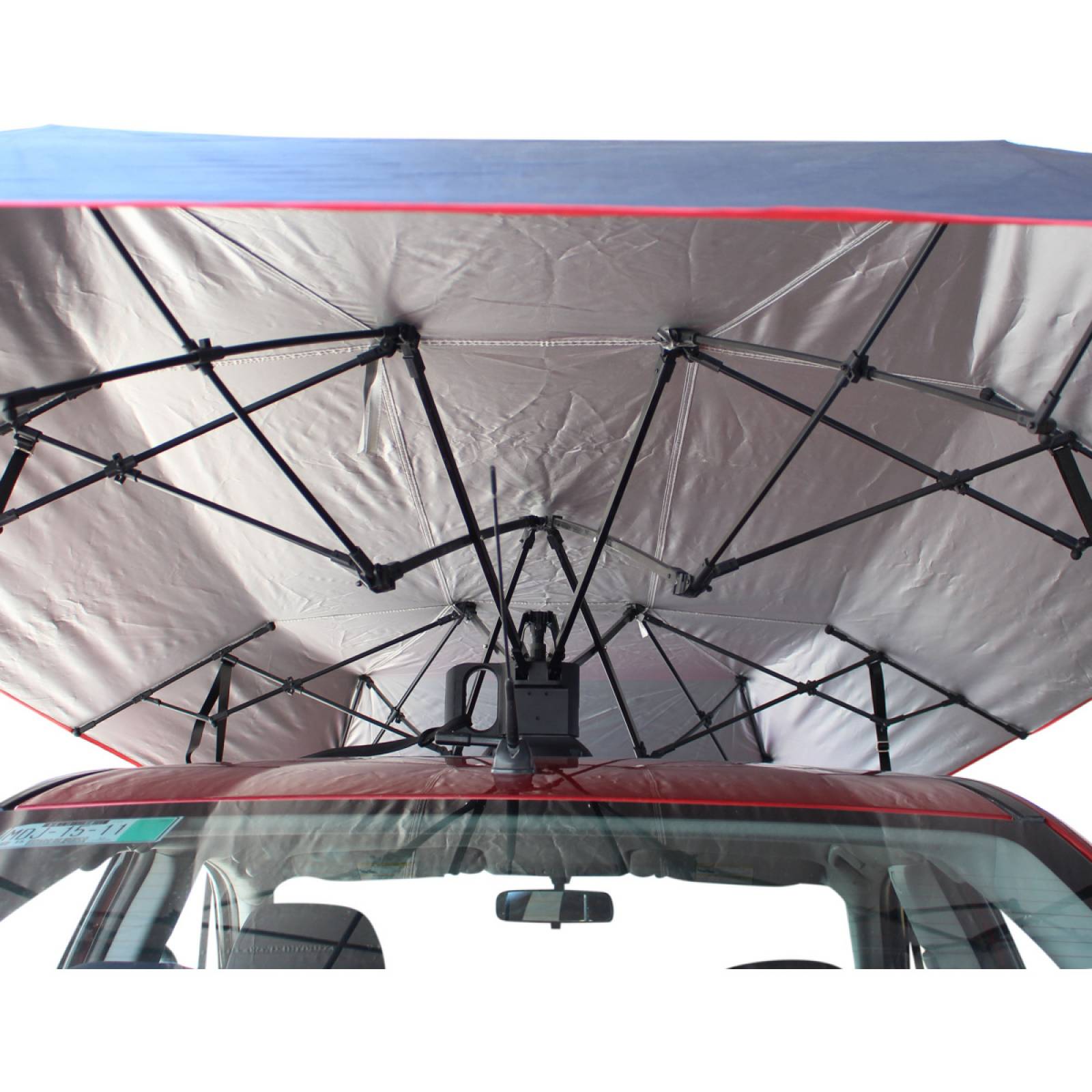 Sombrilla automática para auto