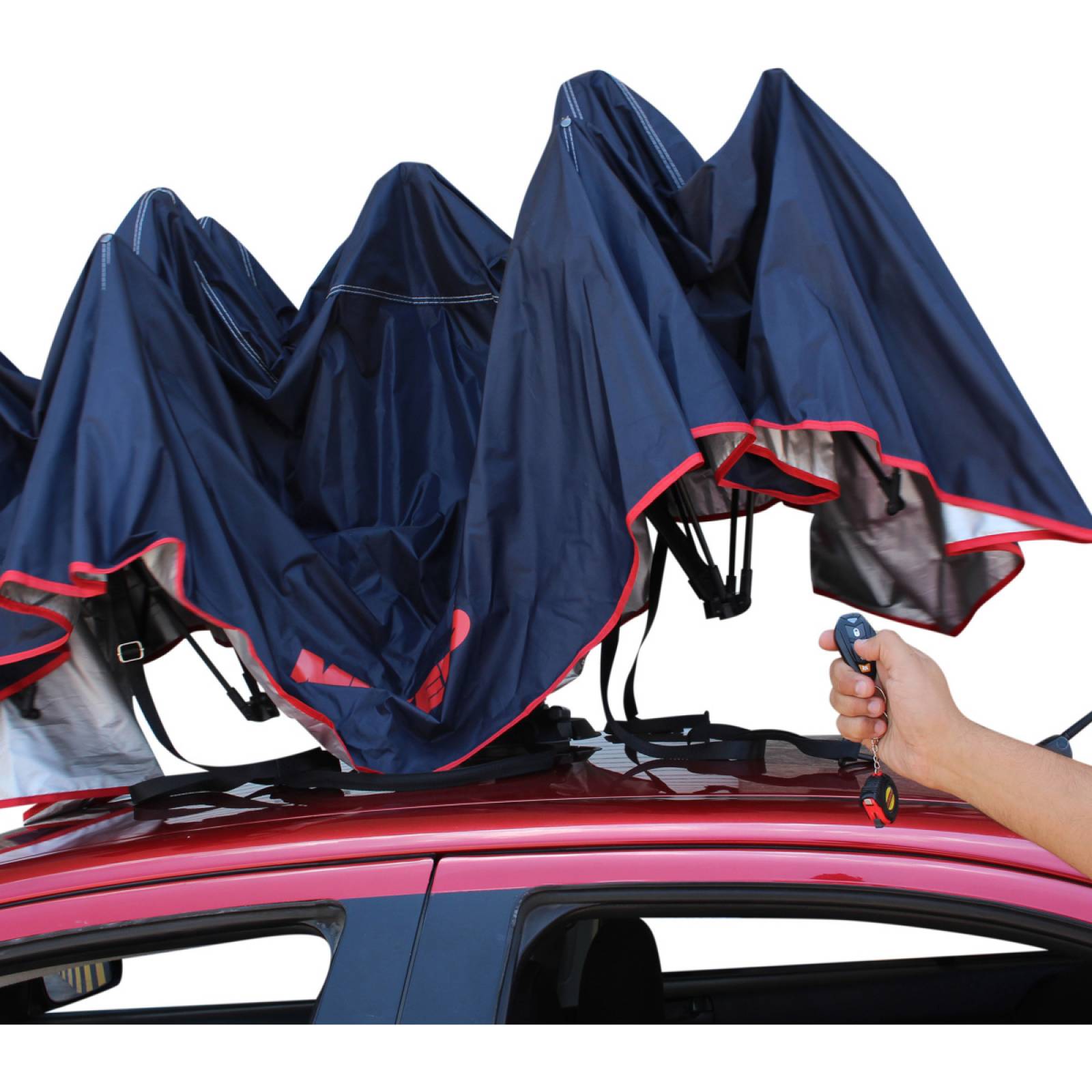 Sombrilla automática para auto