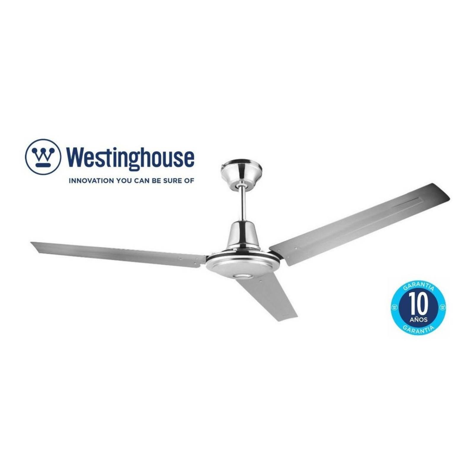 Ventilador De Techo Westinghouse Industrial Niquel Panama 56