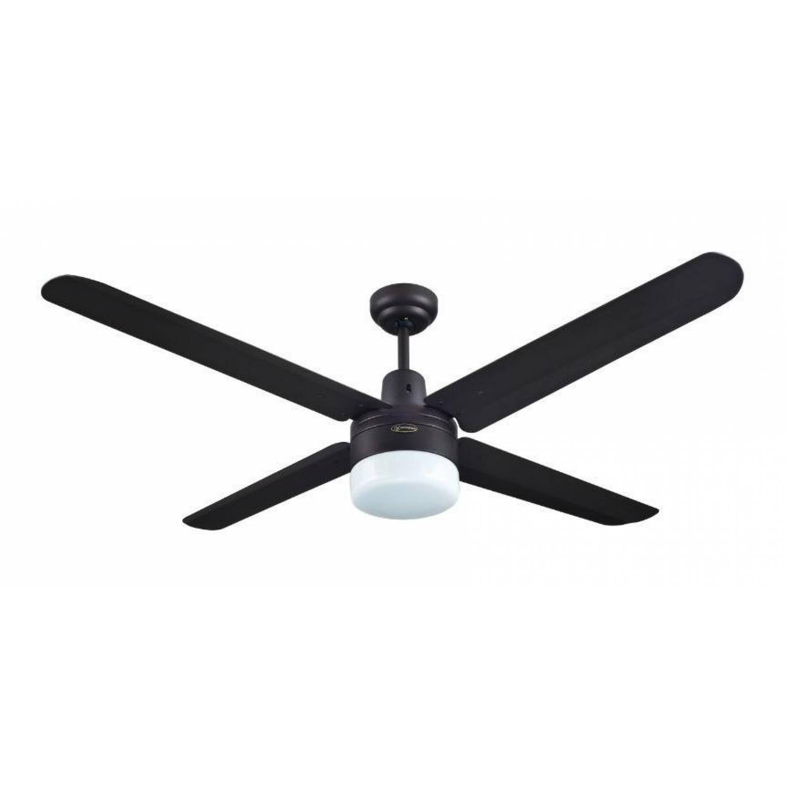Ventilador de Techo Westinghouse 72800 INDUSTRIAL CON LUZ Chocolate 56" / 142 cm.