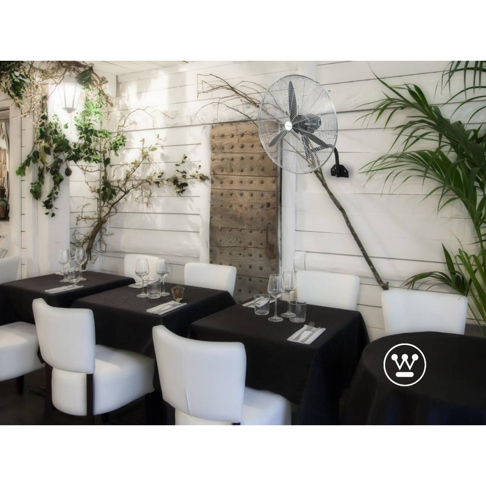 Ventilador de Pared Westinghouse 72768 Industrial 30" / 76 cm. 