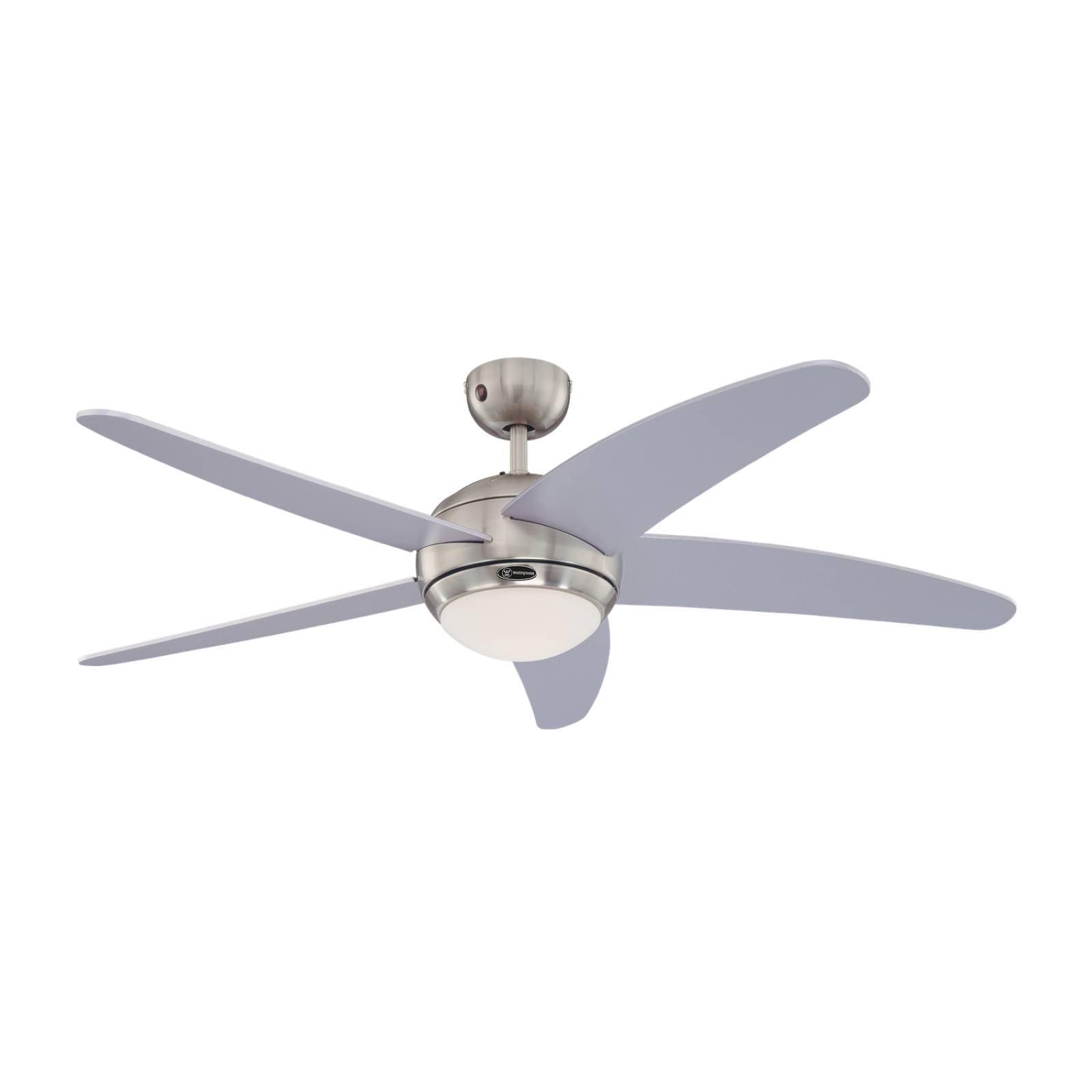 Ventilador De Techo Westinghouse Bendan Cromo Satinado 52 