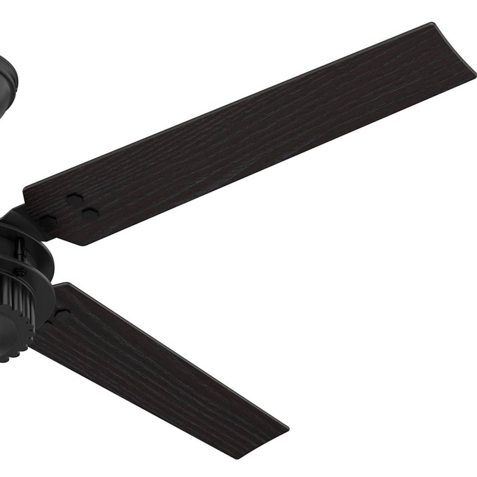 Ventilador De Techo Hunter 59235 Chronicle Matte Black 54"