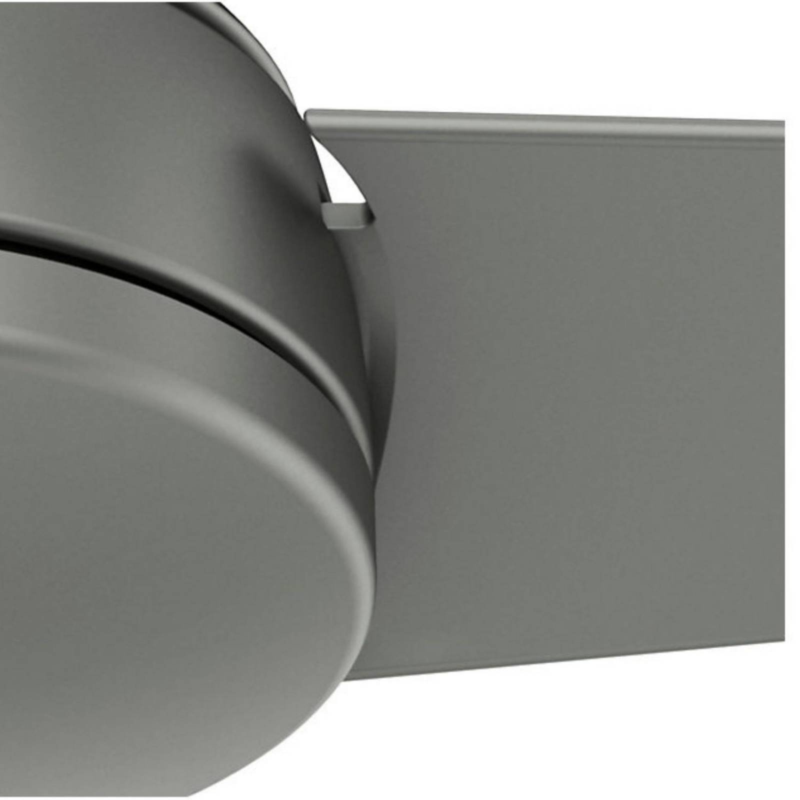 Ventilador De Techo Hunter 59608 Trimaran Matte Silver 52"