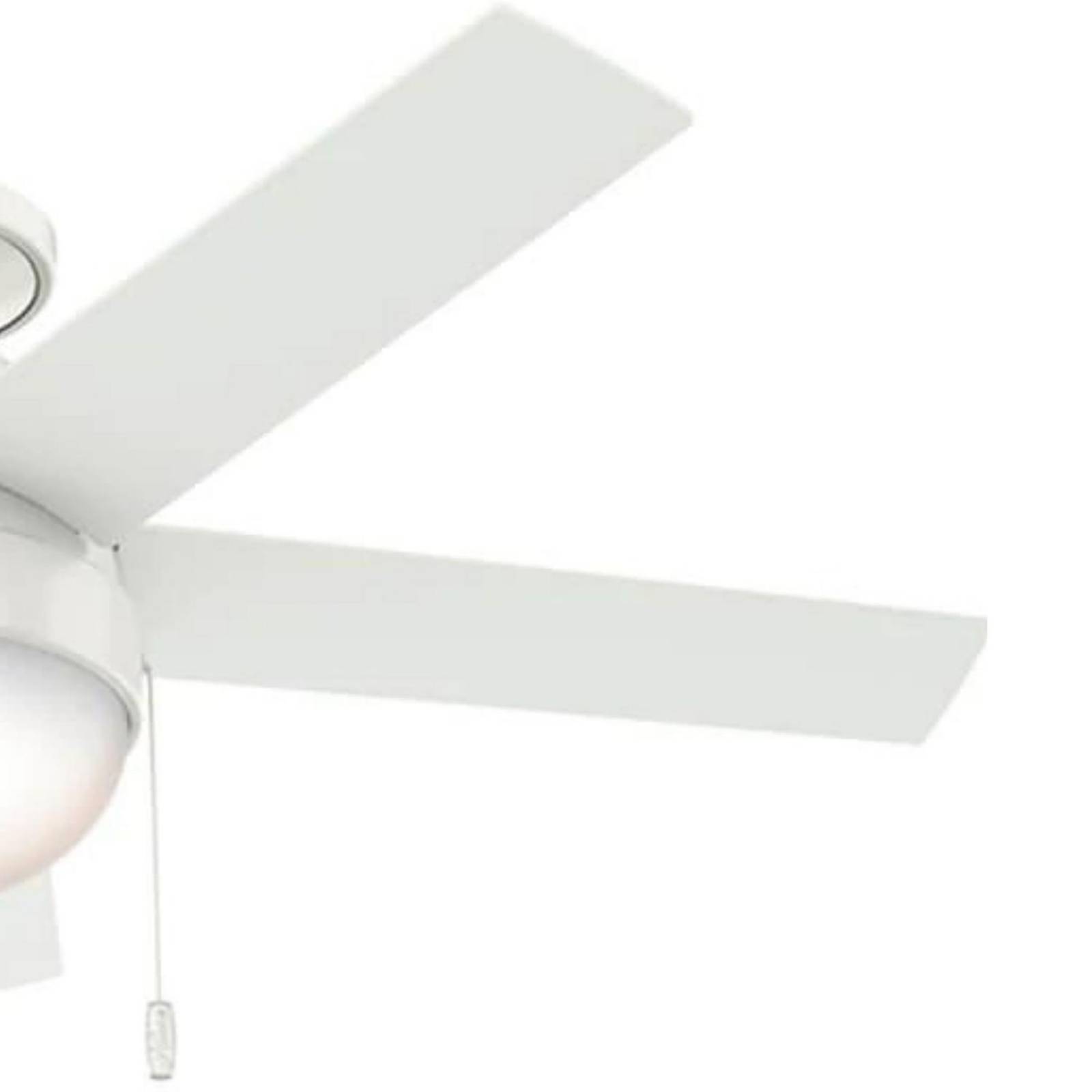 Ventilador de techo Hunter 59269 46in Anslee LP-Fr Wht