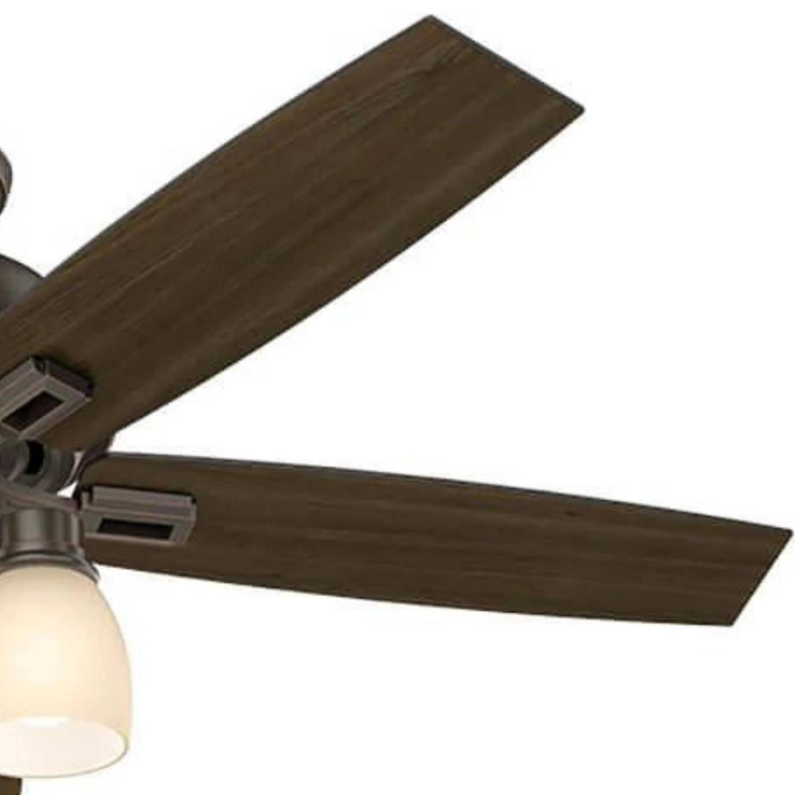 Ventilador de techo Hunter 53336 52in Donegan-Onyx Beng-3 Lig