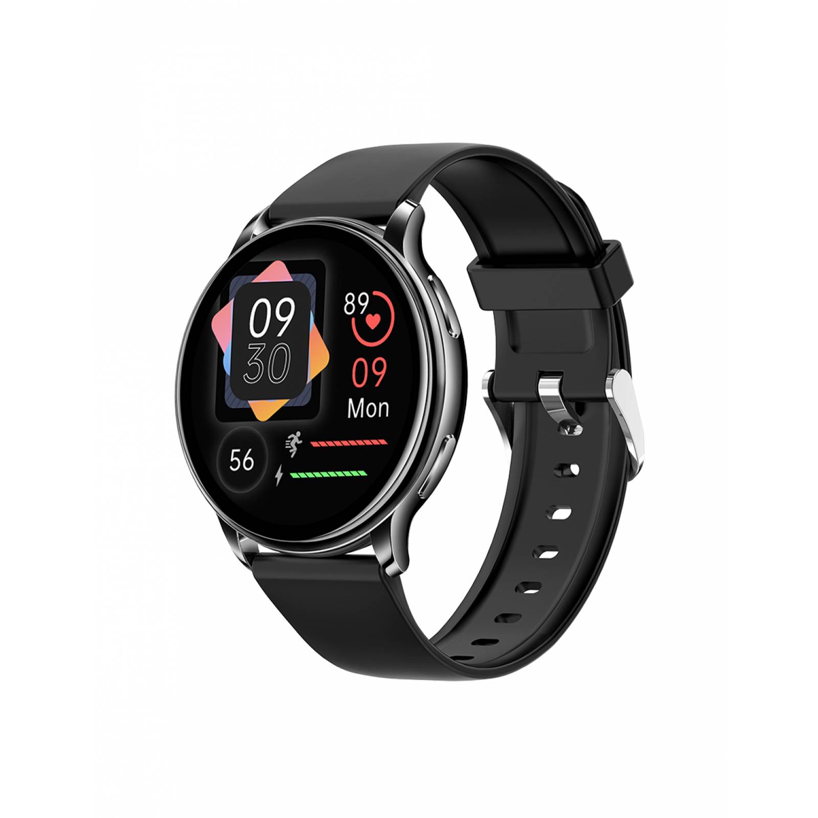 Smartwatch Swiss Code S+Watch unisex Classic II Negro