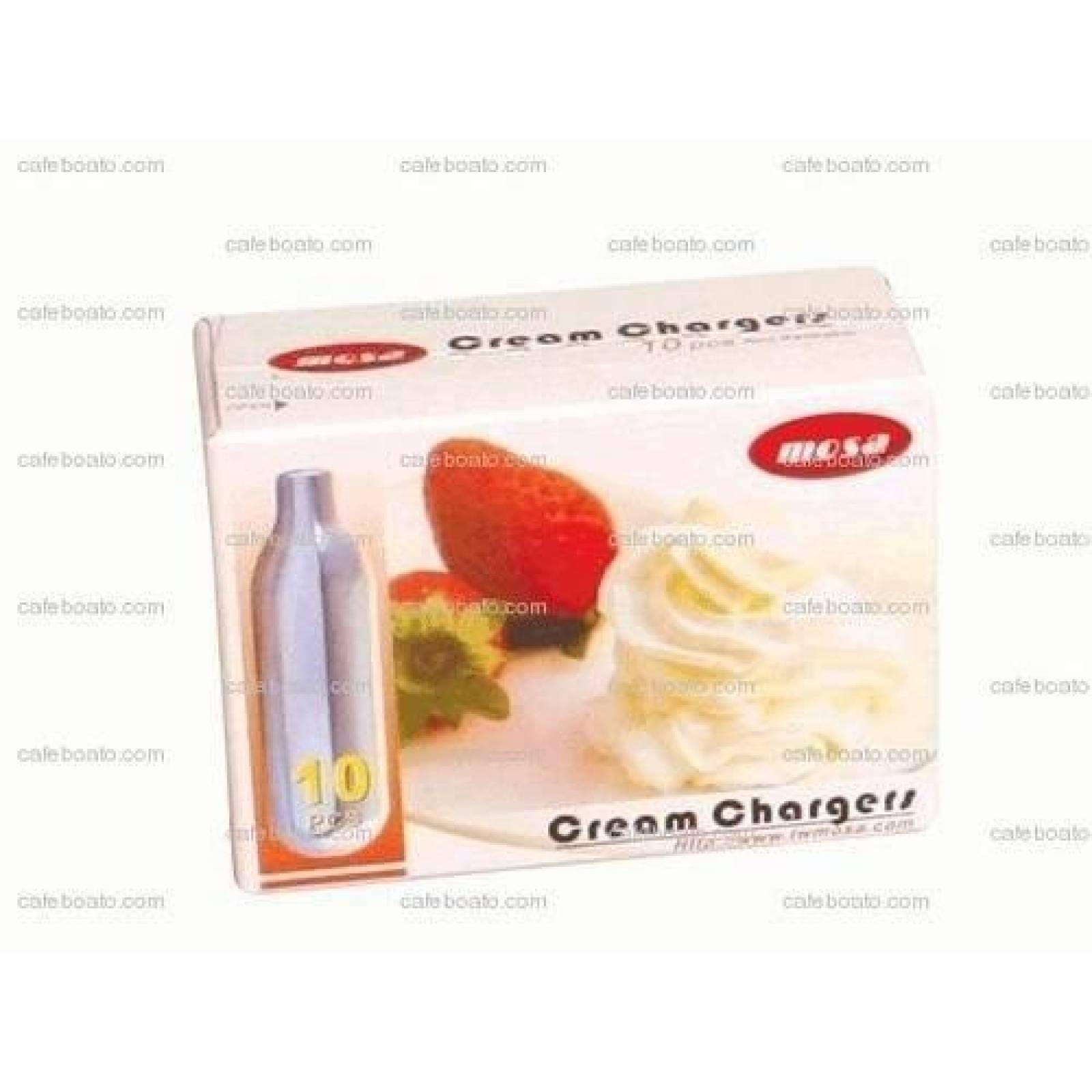 Cargas para Sifon Crema Batida 10 pza 