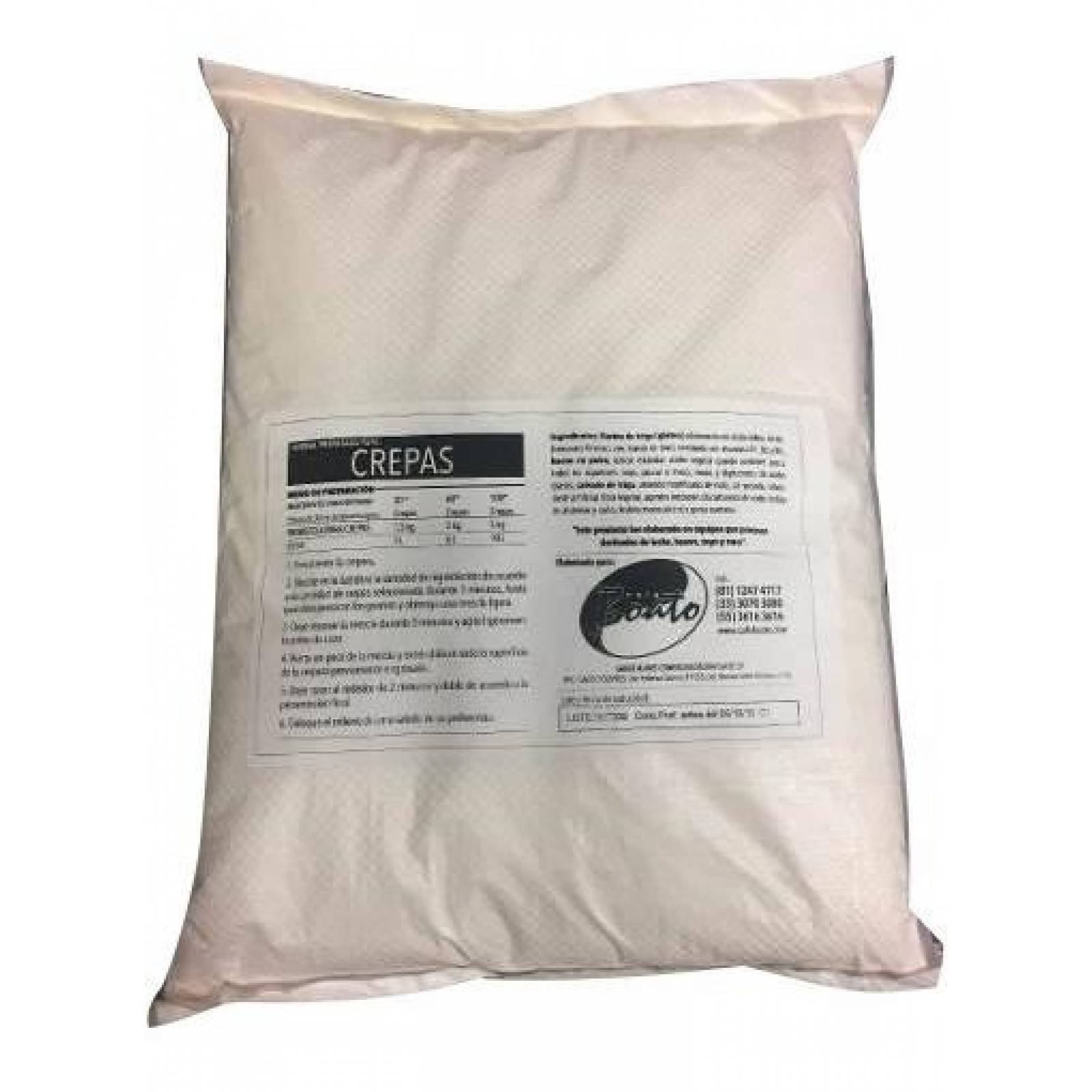 Harina Para Crepas, Crepa-mix Bolsa 5 Kg Neutra Cafeboato 