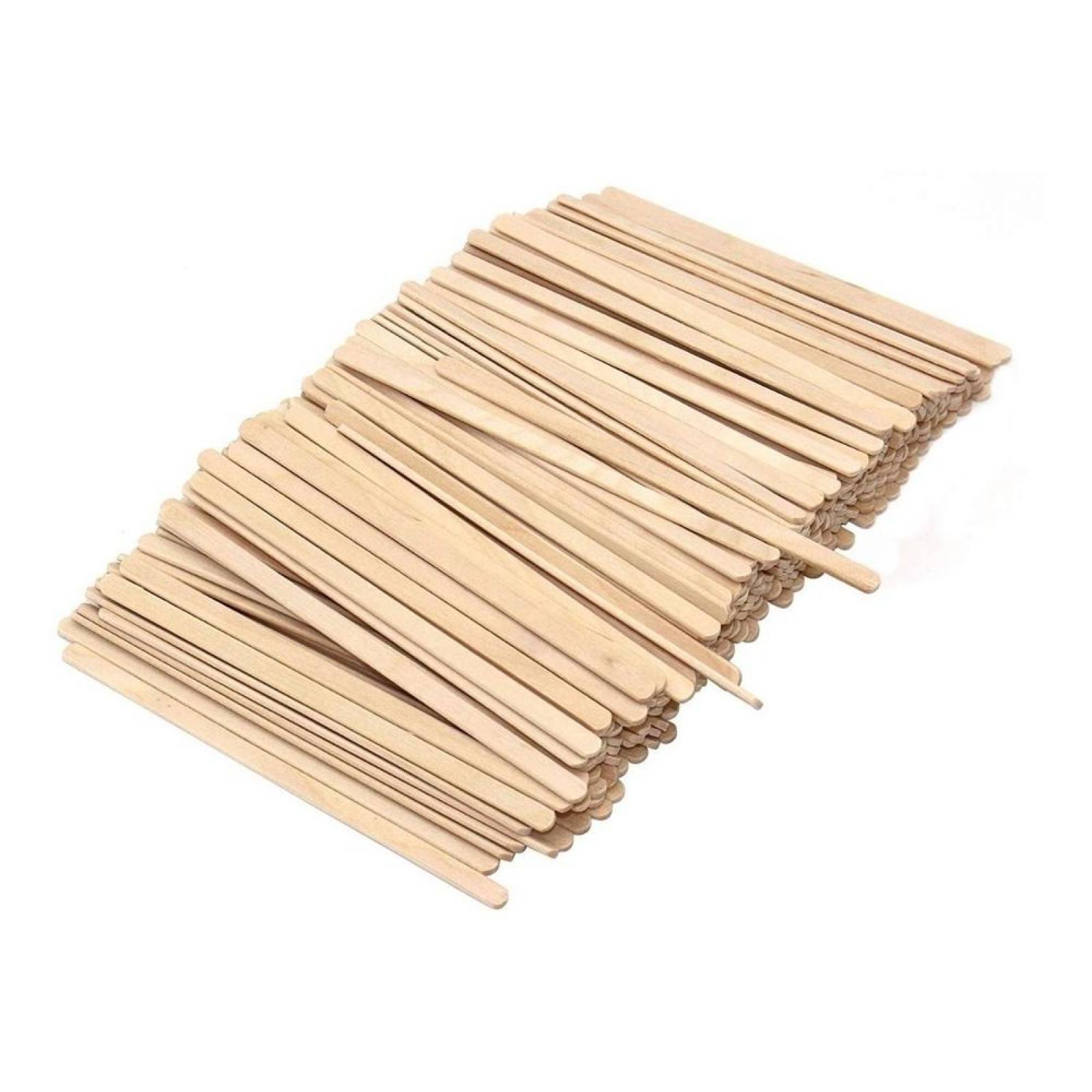 Agitadores Biodegradables de Madera de 18cm 1,000 piezas